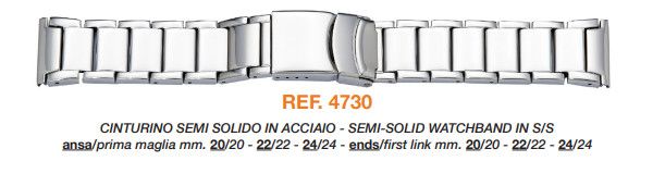 Cinturino Metallo 4730