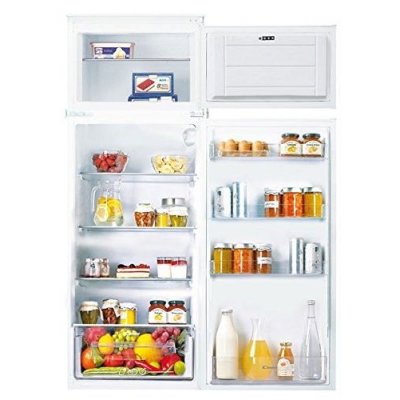 Candy Incasso CFBD 2450/2E Frigorifero a Doppie Porte A+, Bianco