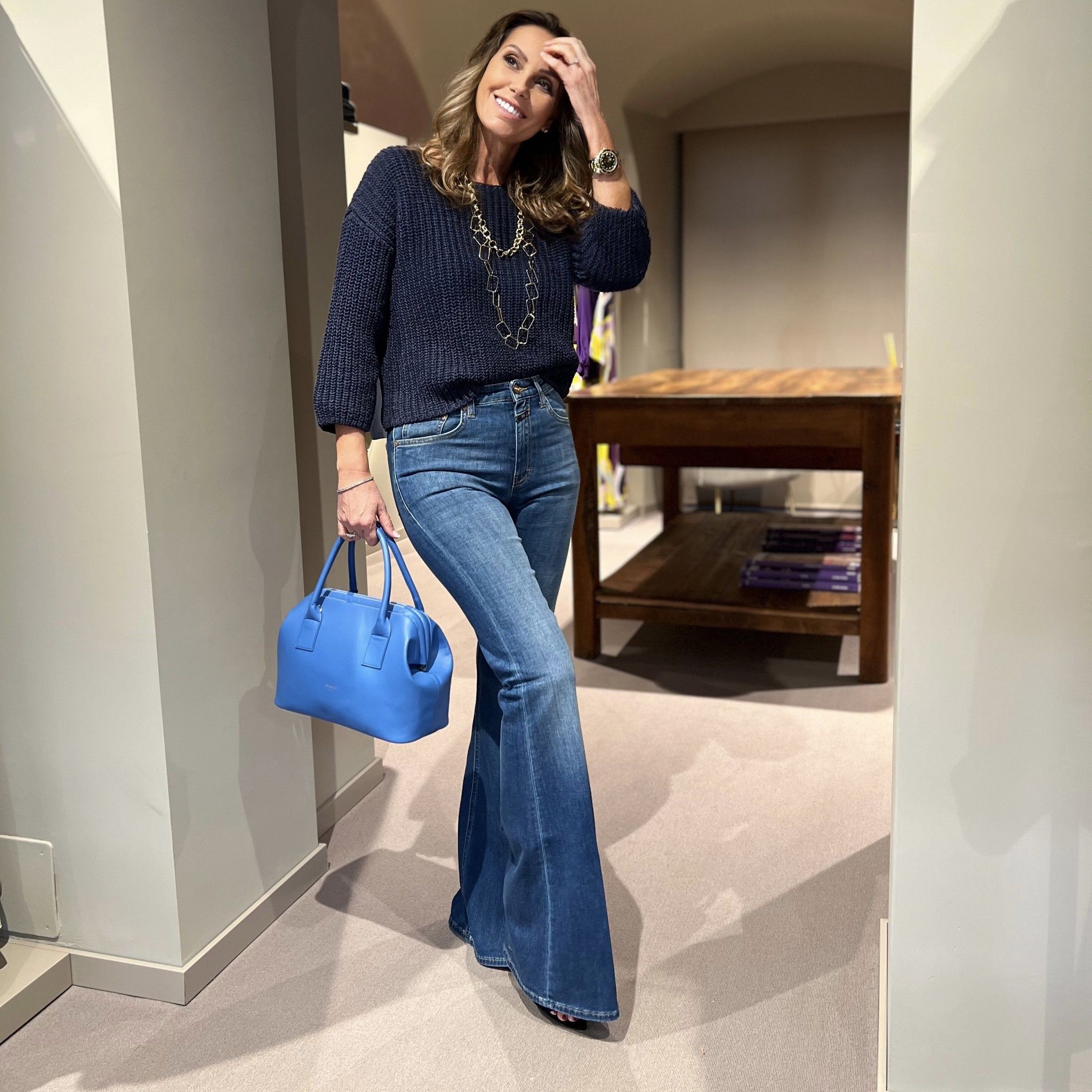 Jeans a palazzo dark blue CLOSED | Abbigliamento Jeans | Shop Online:  Gazzoli Iseo