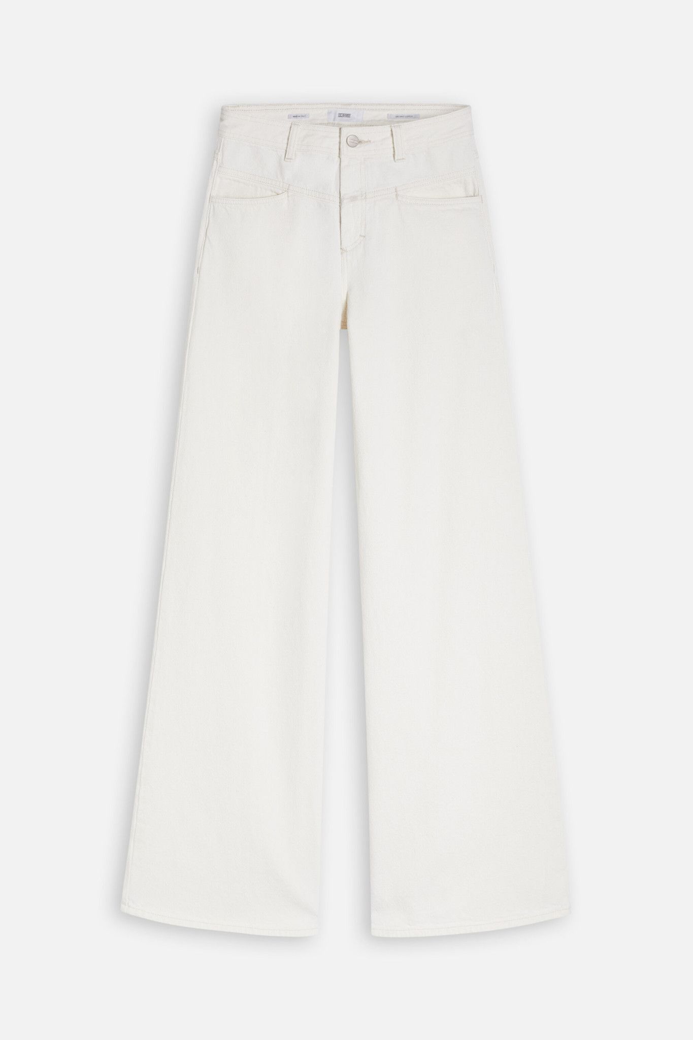 Jeans flared-x panna CLOSED