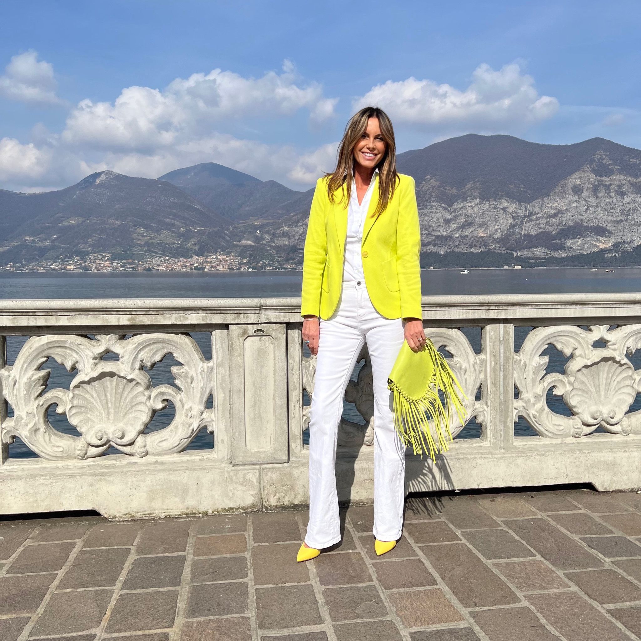 Giacca Sissi lime CHIARULLI