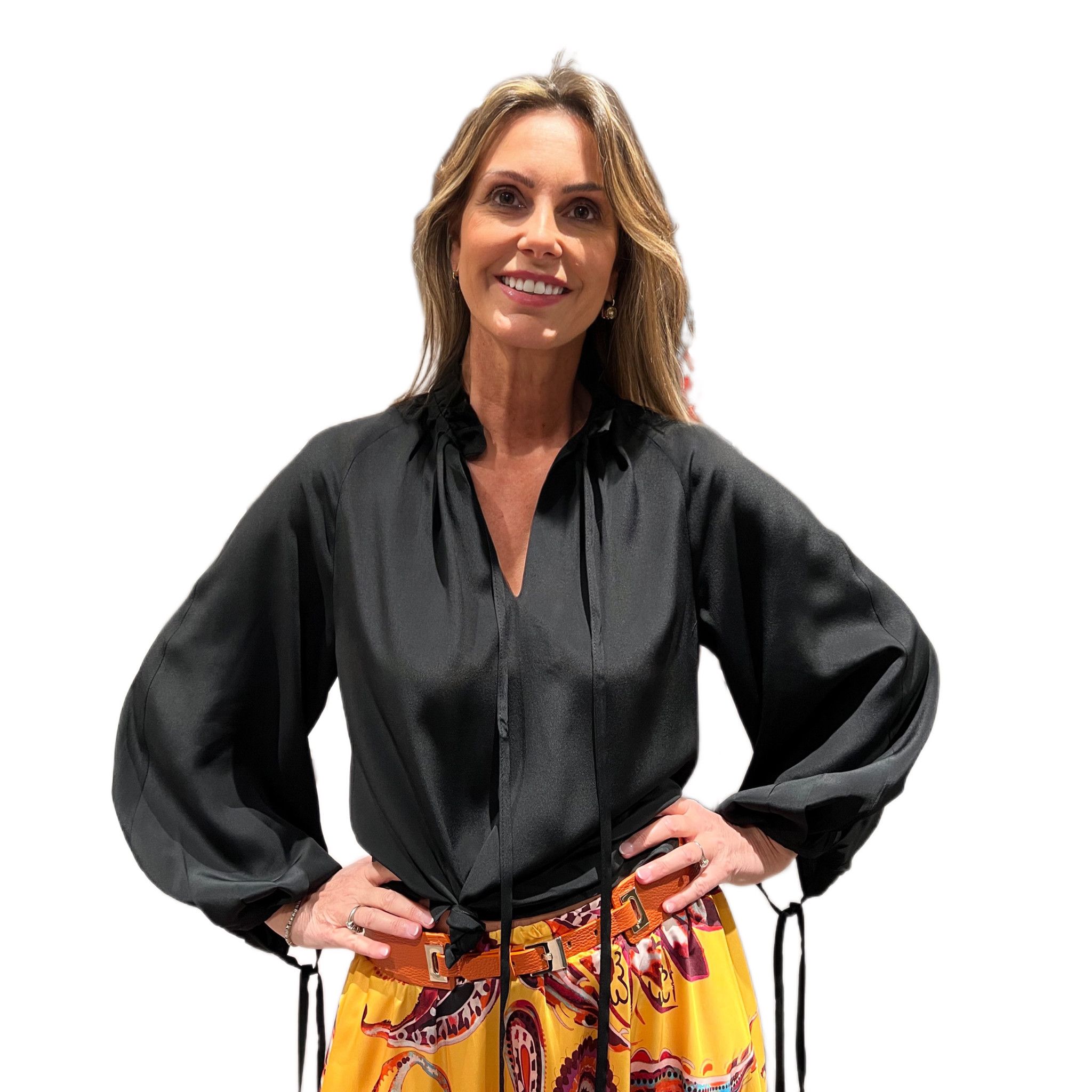 Camicia Ilaria Nero NG71