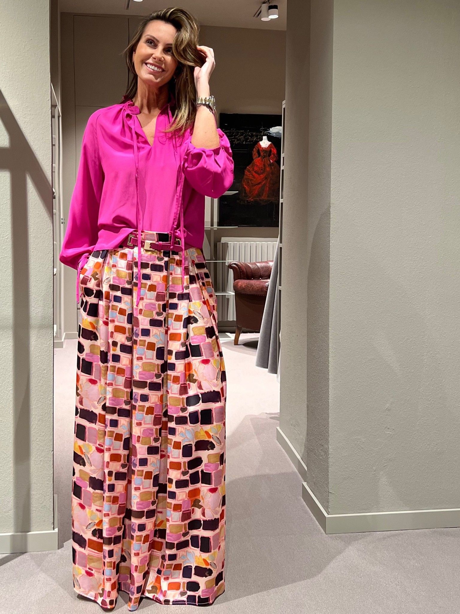 Camicia Ilaria Fucsia NG71