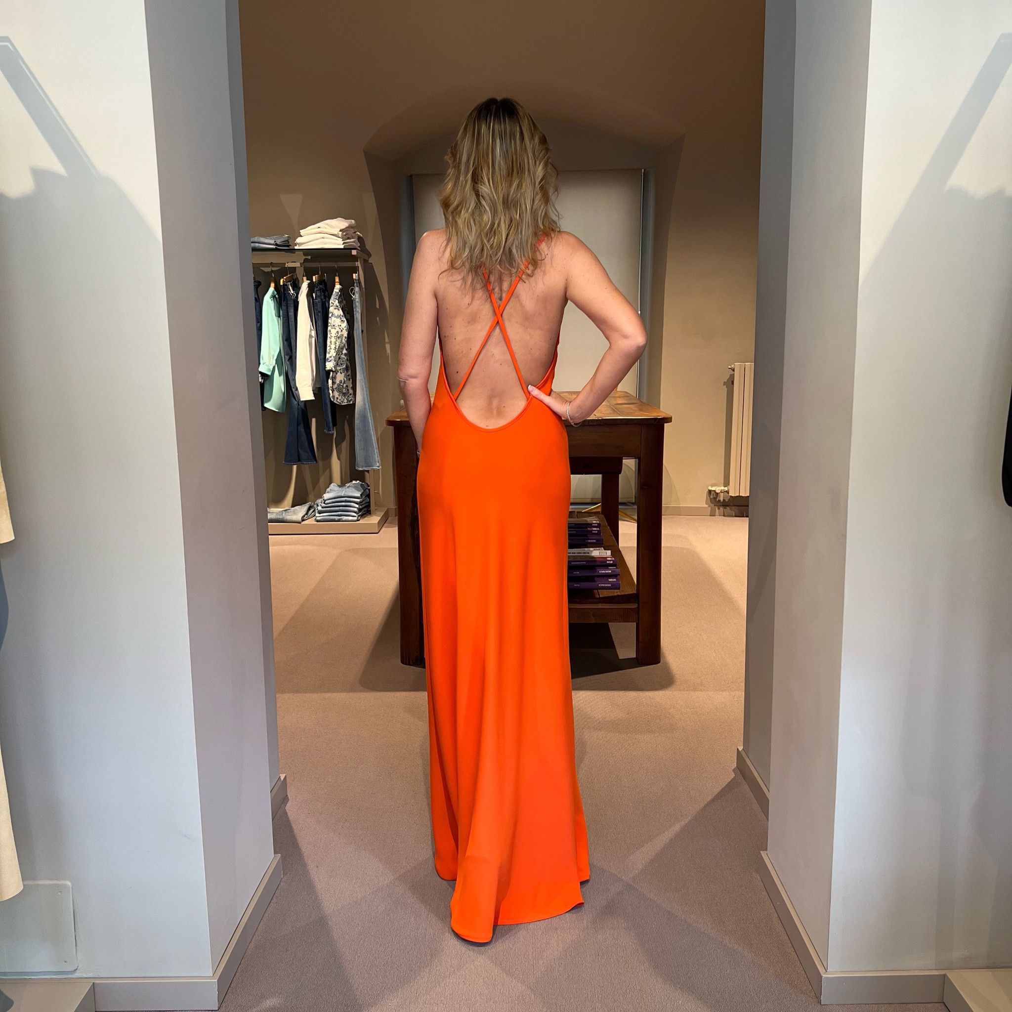 Abito Debora Arancio NG71