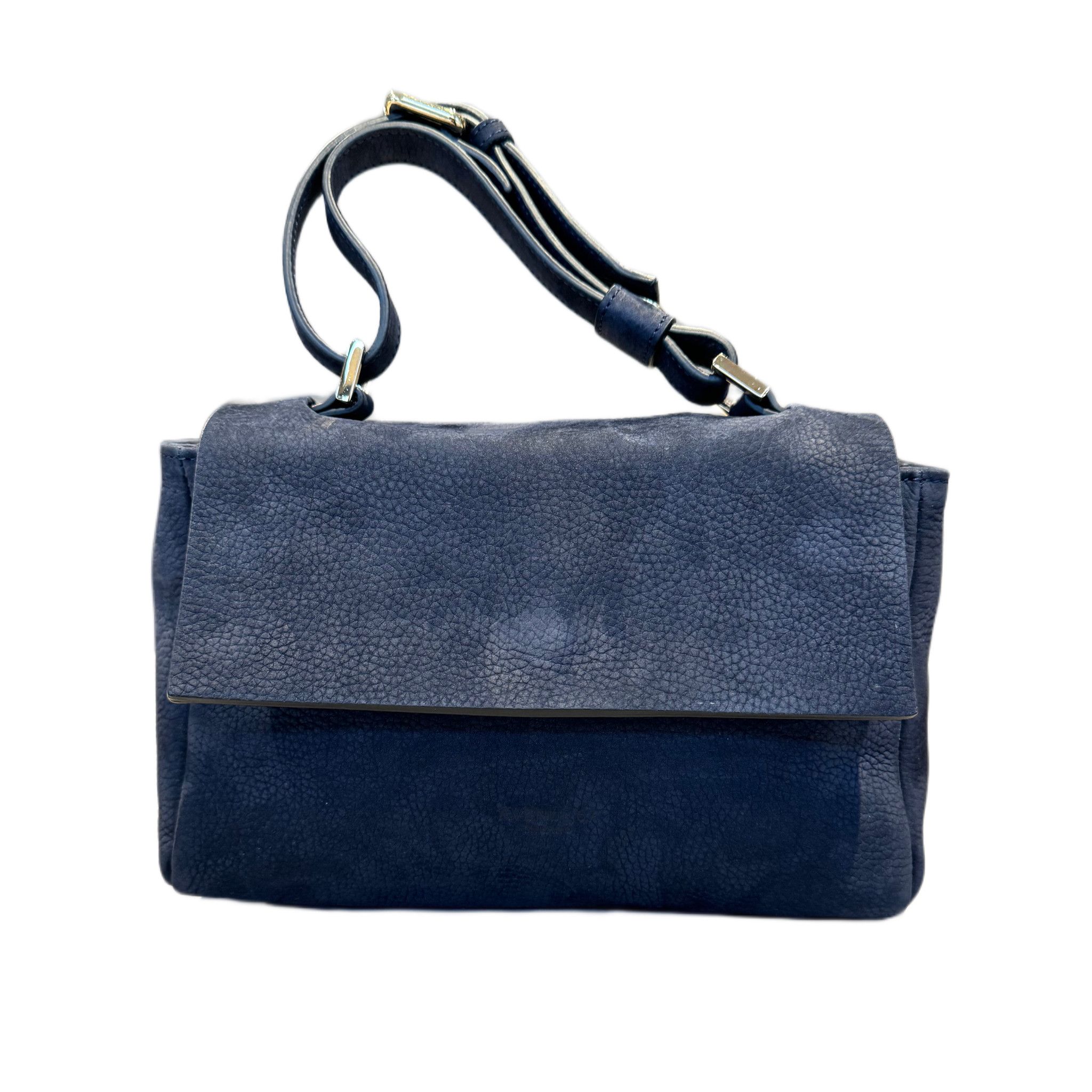 Borsa Elettra XS Nabuk Blu AVENUE67 Borse Shop Online Gazzoli