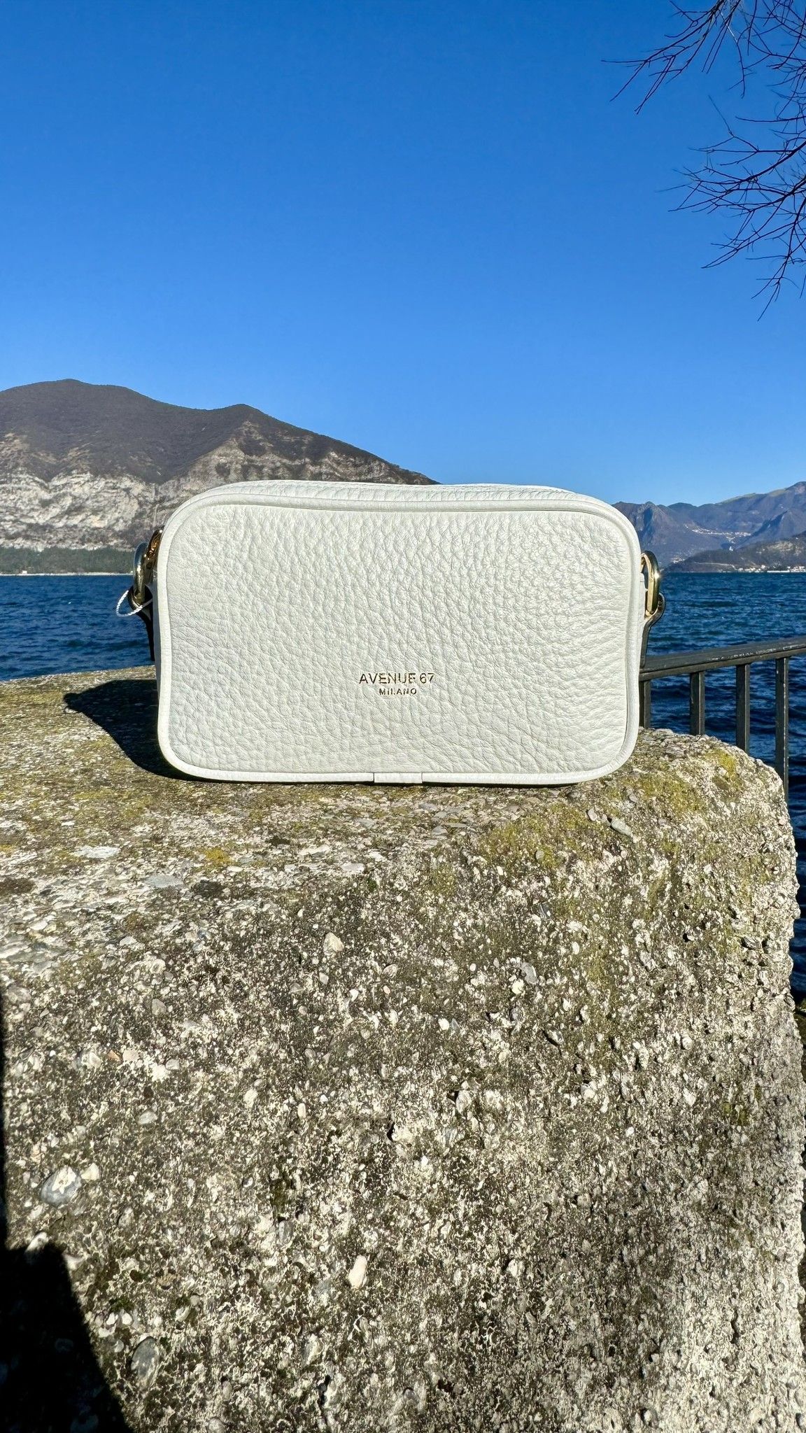 Borsa Gabrielle Bianca AVENUE67 Borse Shop Online Gazzoli Iseo