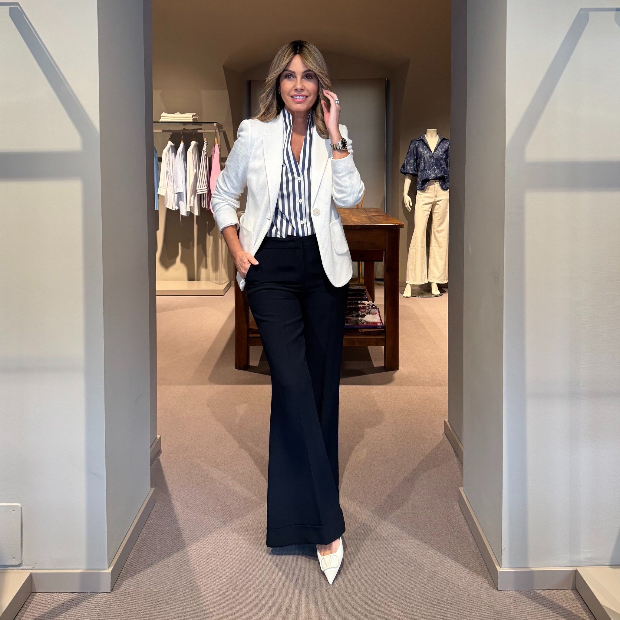 Giacca Sissi Bianca CHIARULLI