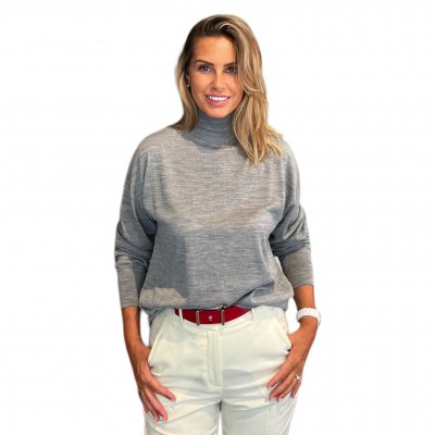 Maglia Underjacket Yvonne Grigio Medio VANISE'