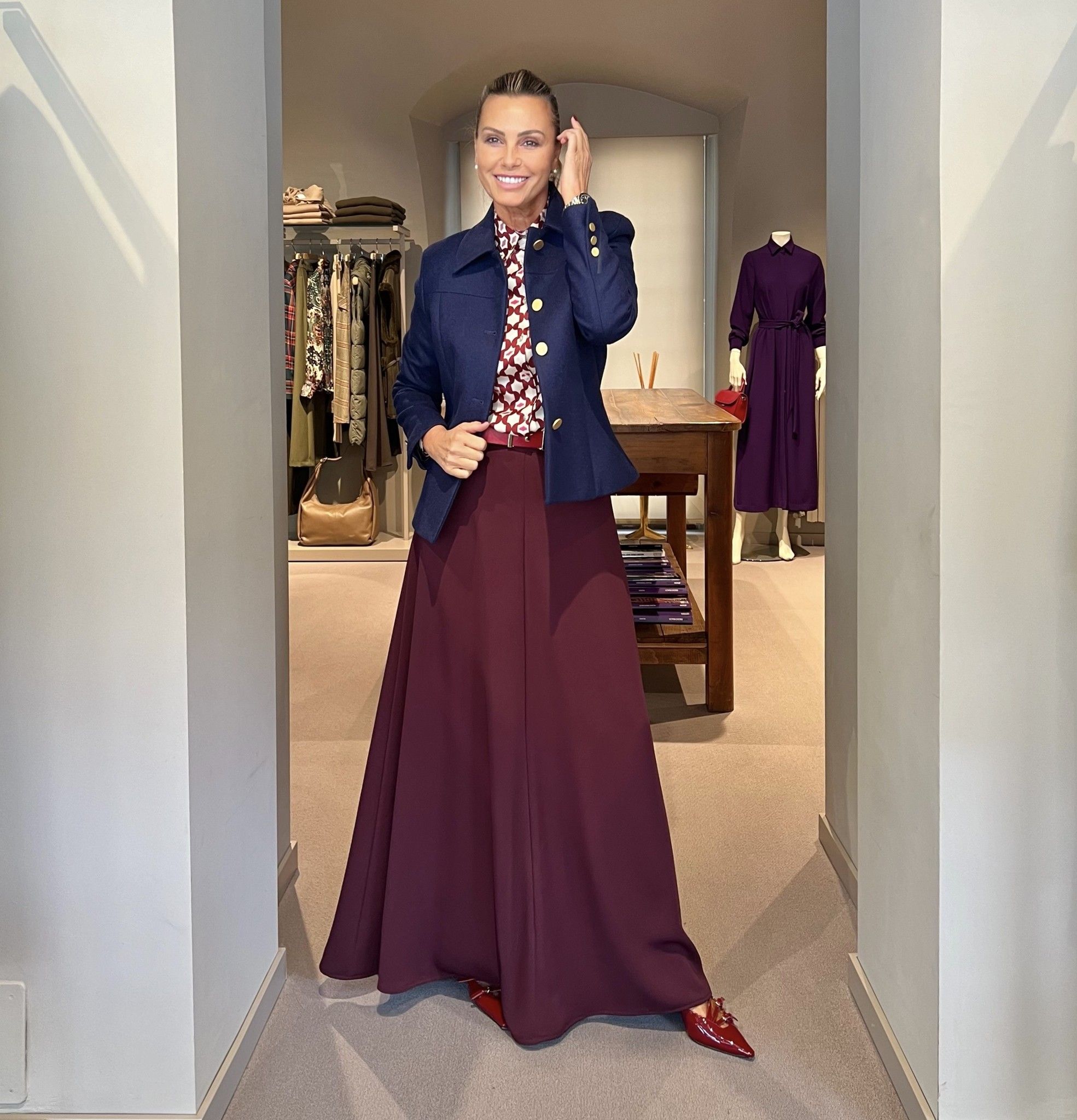 Gonna Petra Bordeaux NG71