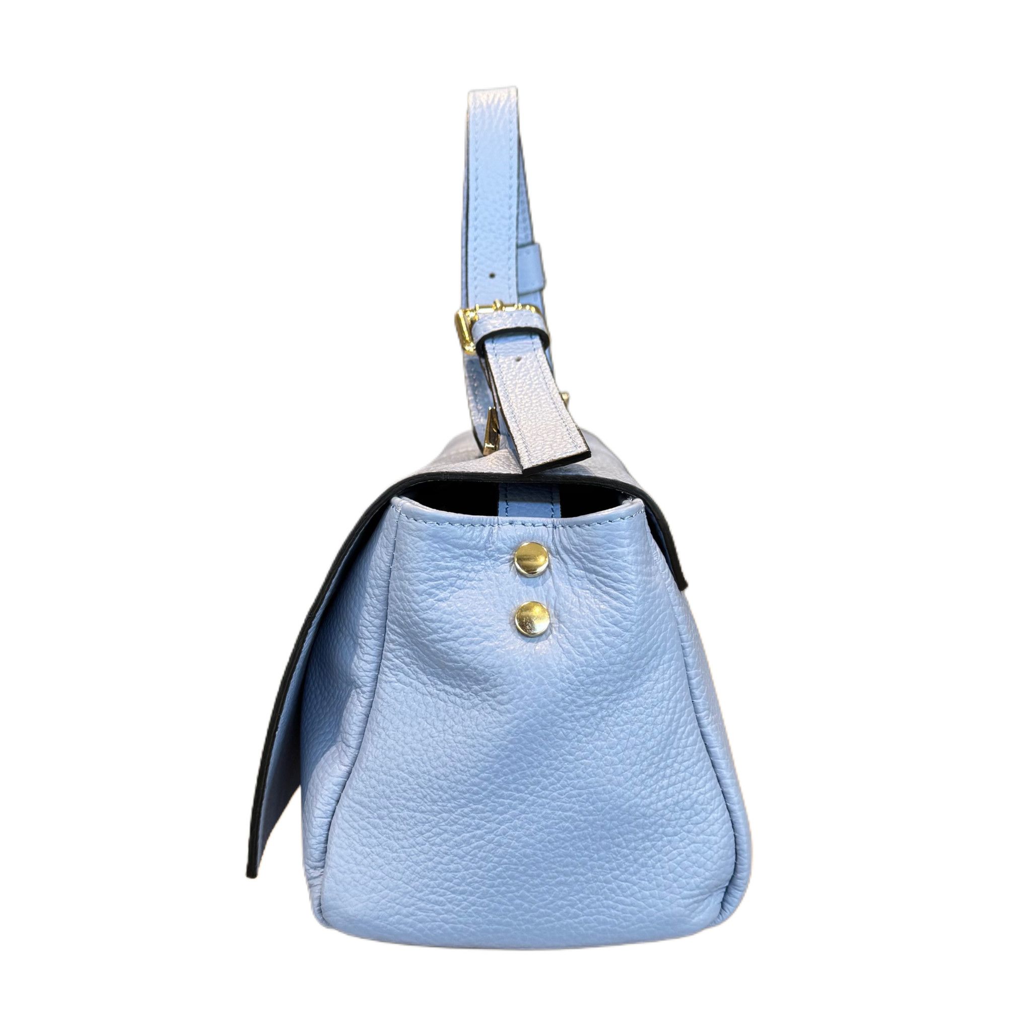 Borsa Elettra Baguette Azzurra AVENUE67