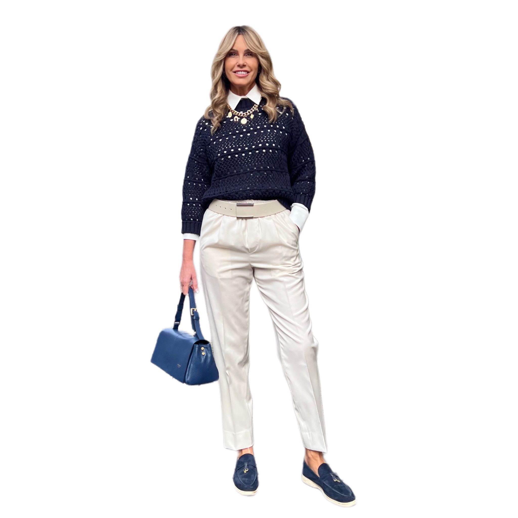 Pantalone WimbledonW Panna BRIGLIA