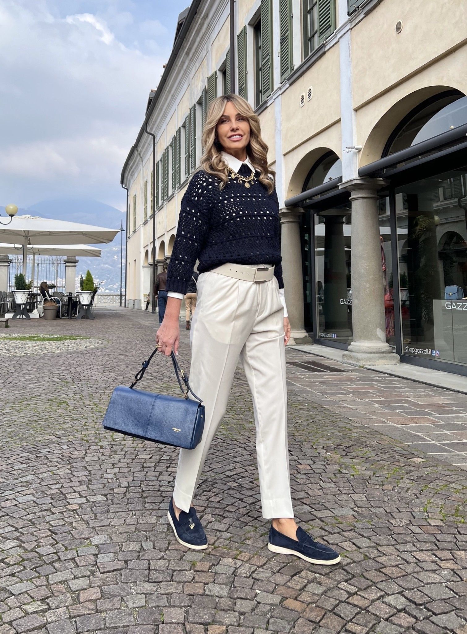 Pantalone WimbledonW Panna BRIGLIA