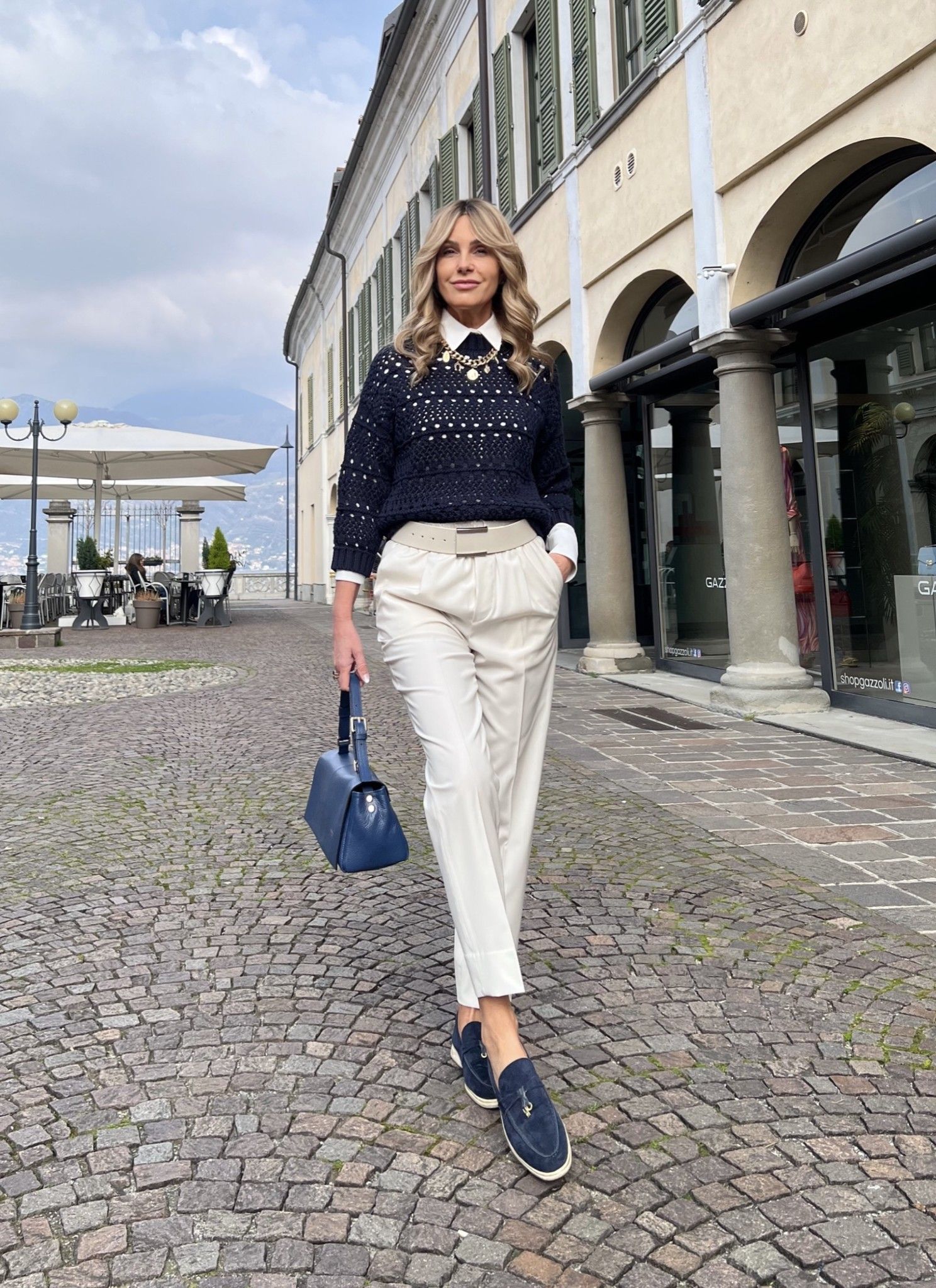 Pantalone WimbledonW Panna BRIGLIA
