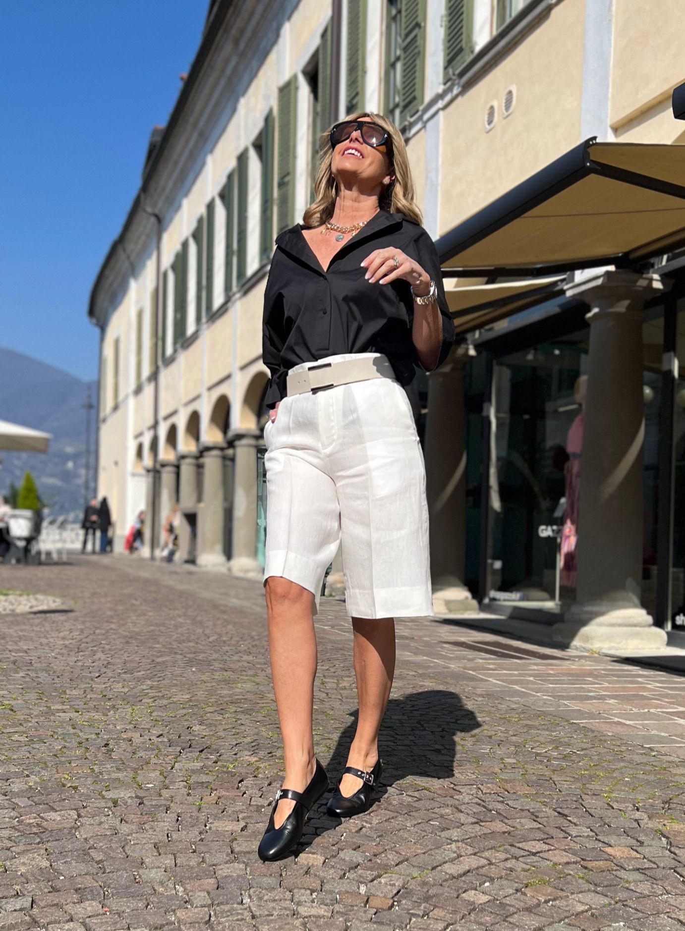 Bermuda JosephineW Bianco BRIGLIA