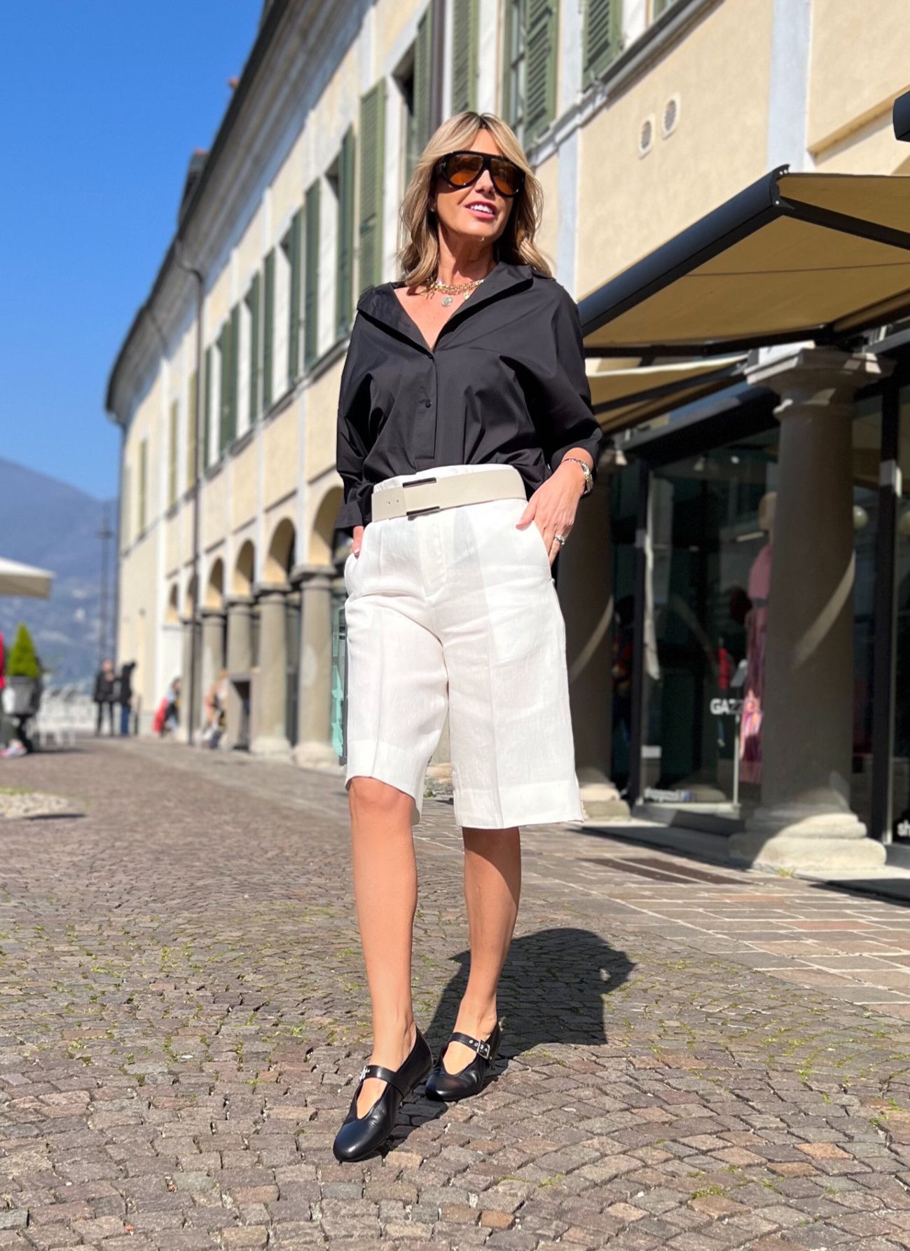Bermuda JosephineW Bianco BRIGLIA