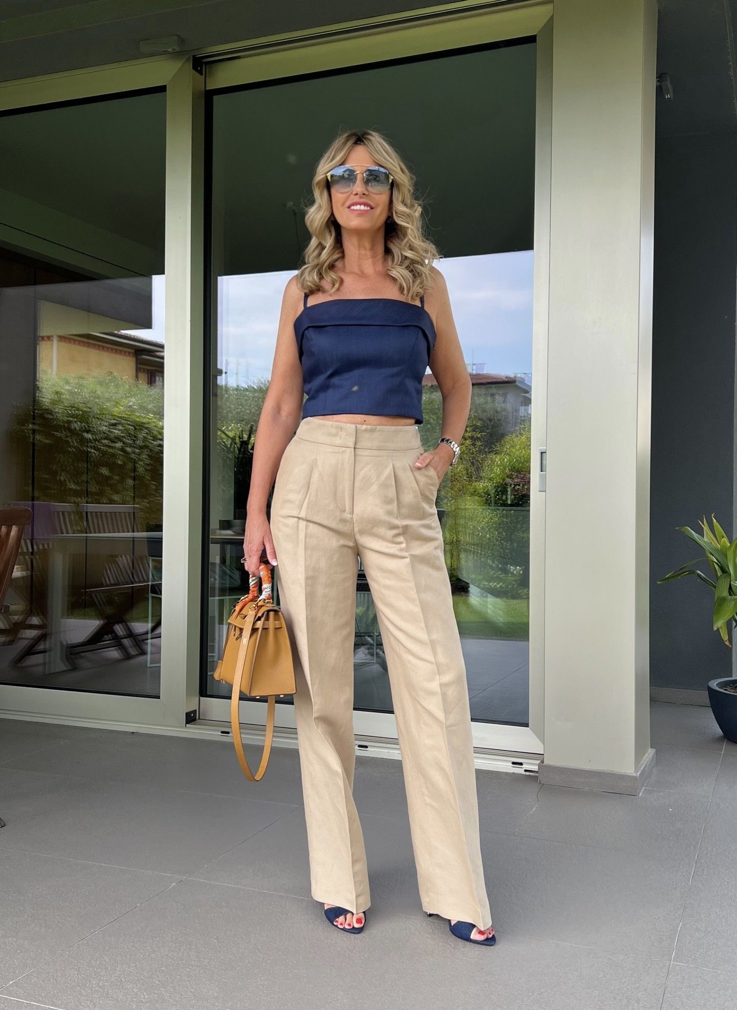 Pantaloni Tinto Filo Corda PESERICO EASY