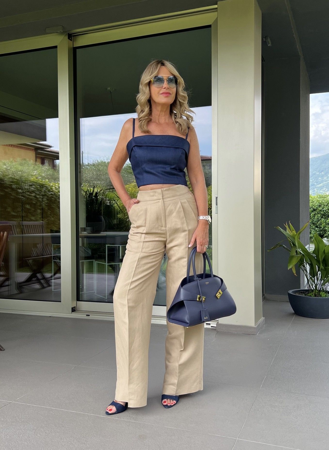 Pantaloni Tinto Filo Corda PESERICO EASY