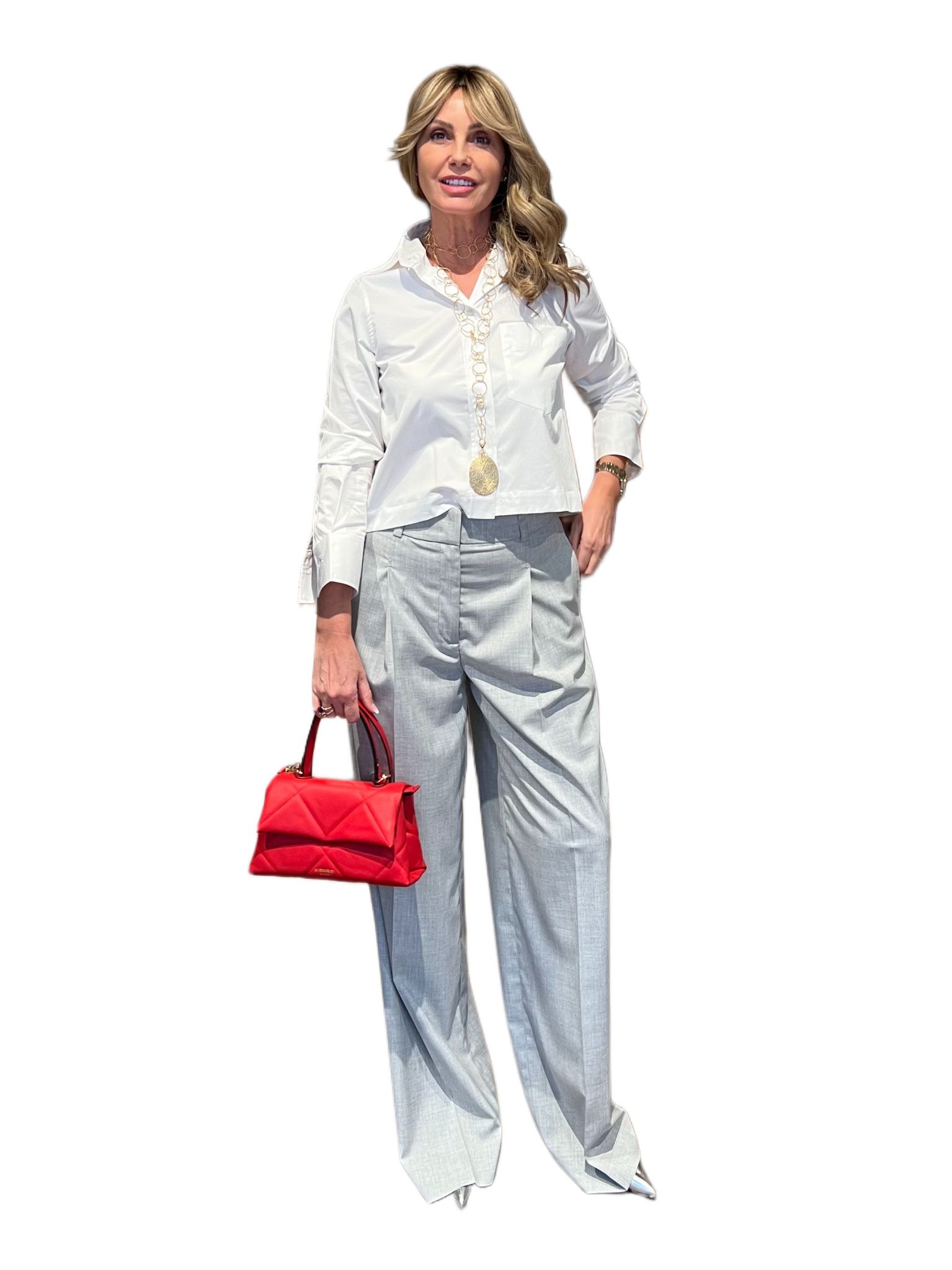 Pantalone Palazzo Grigio PESERICO EASY