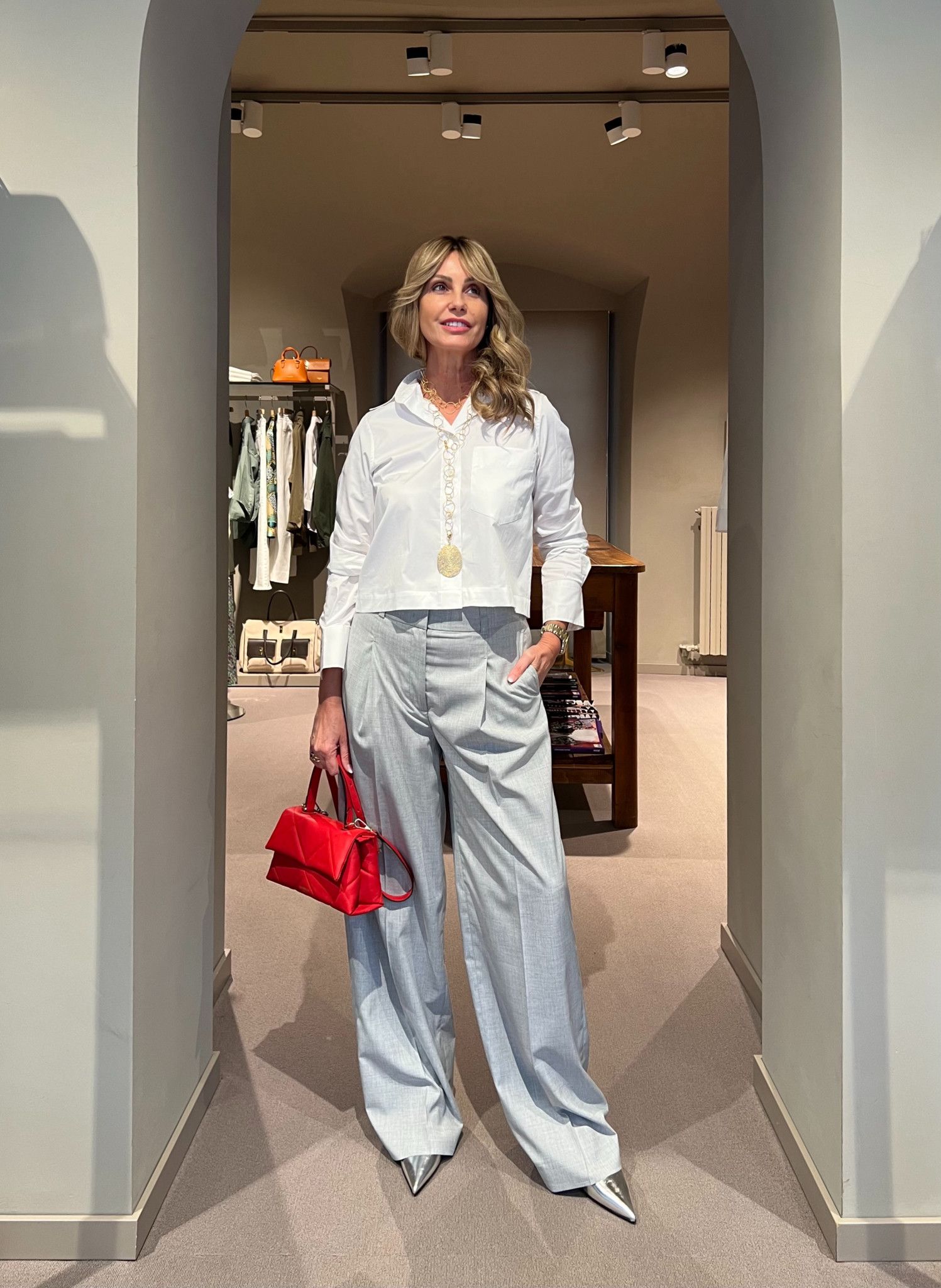 Pantalone Palazzo Grigio PESERICO EASY