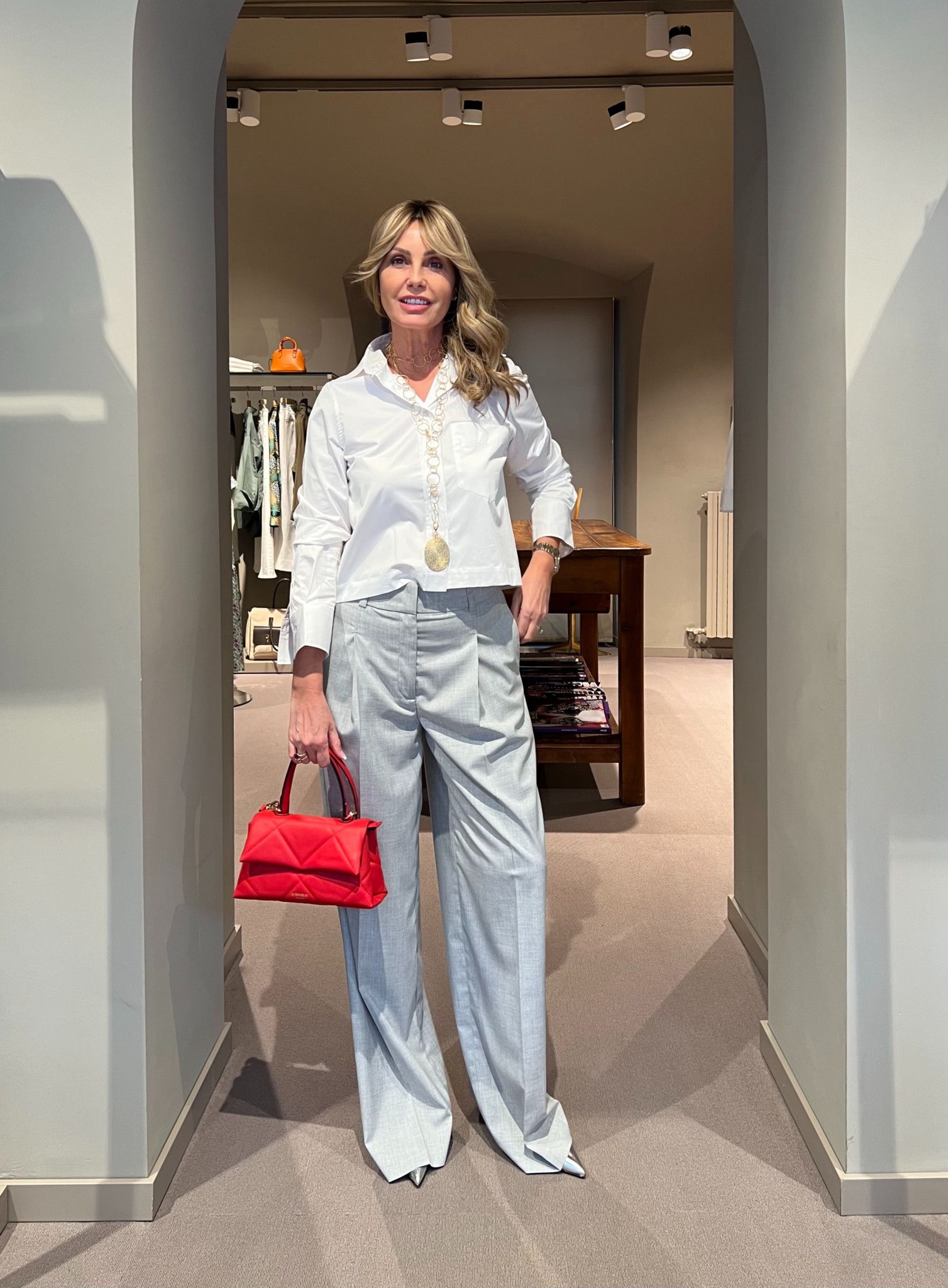 Pantalone Palazzo Grigio PESERICO EASY