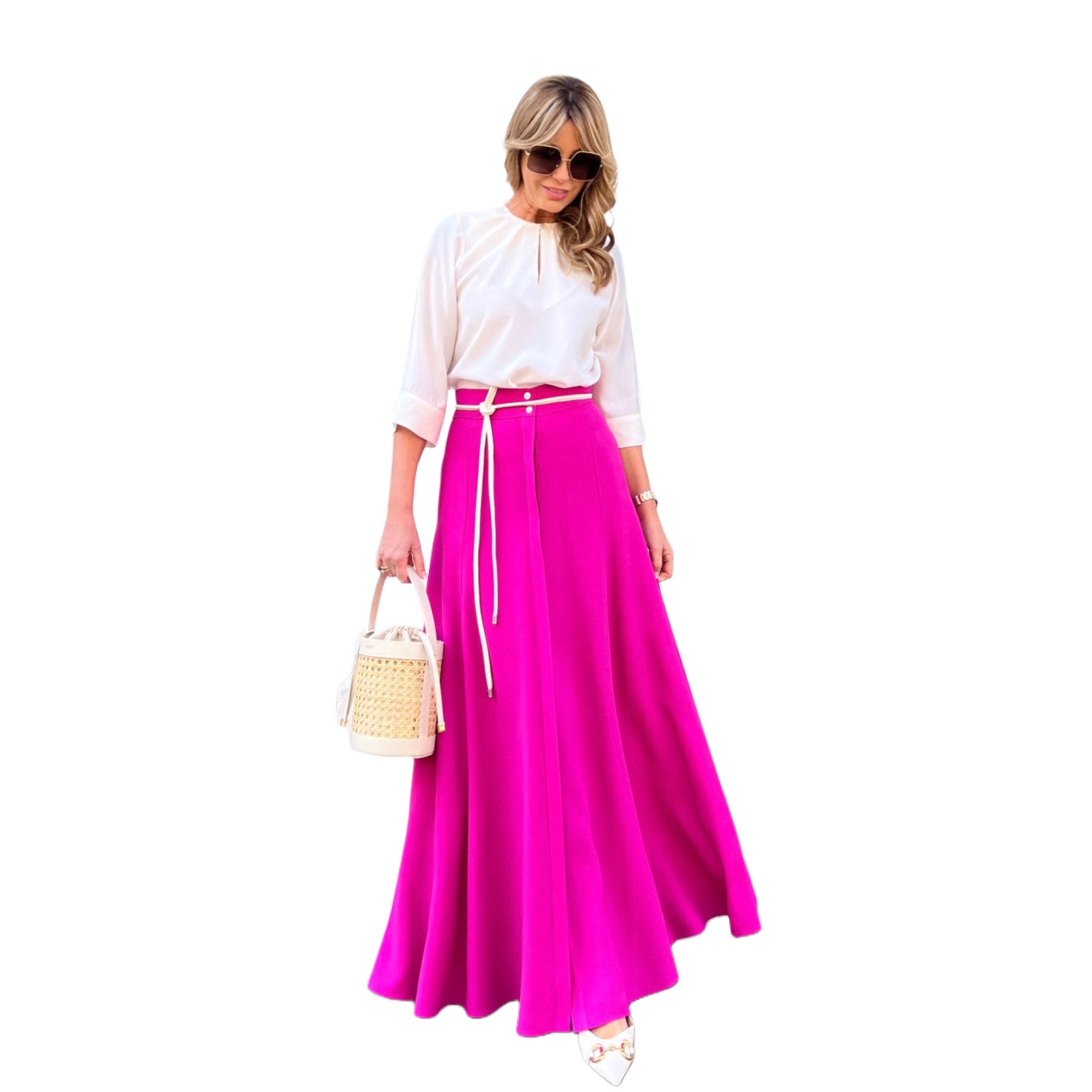 Gonna Natalia Fucsia NG71