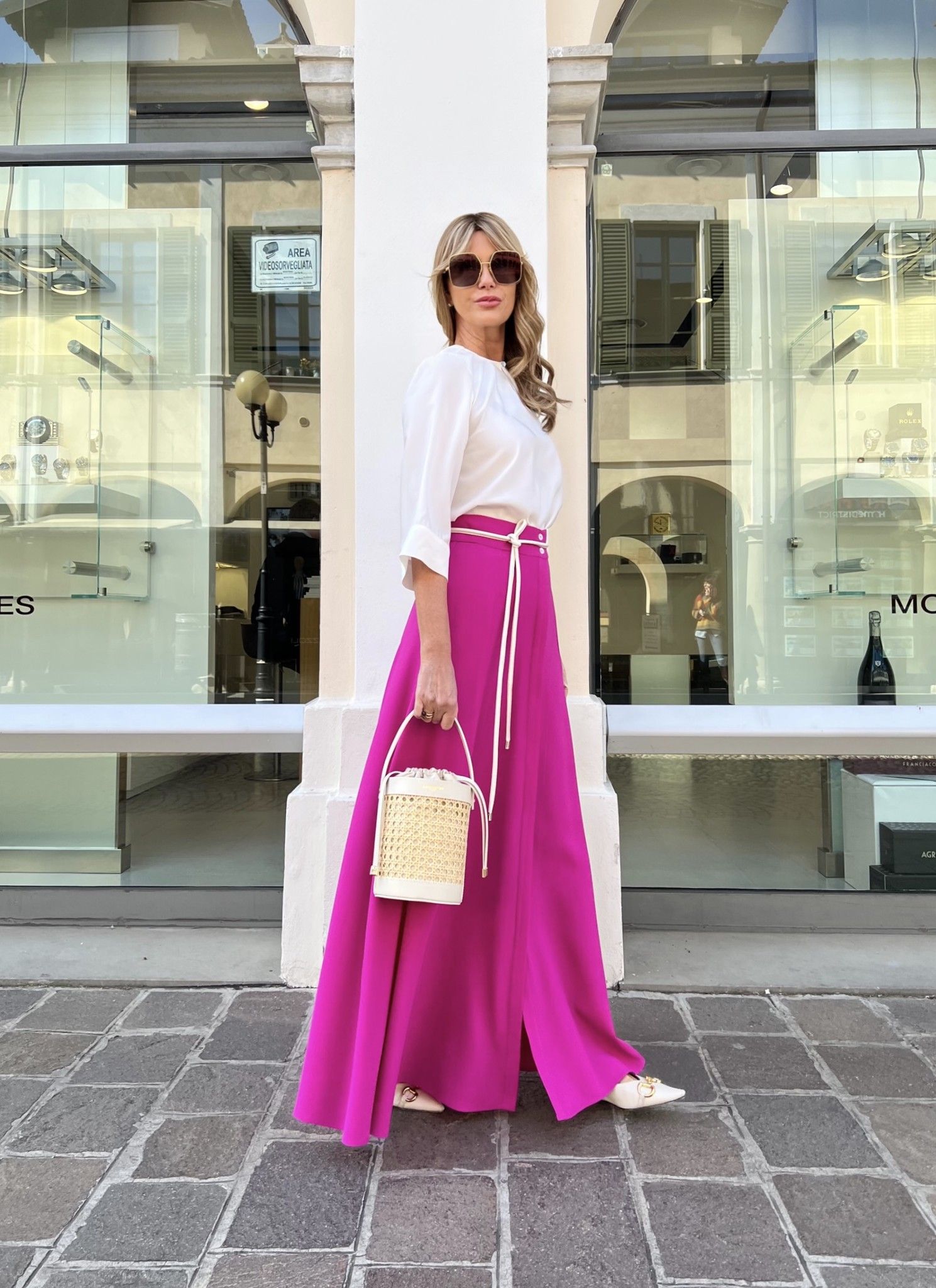 Gonna Natalia Fucsia NG71