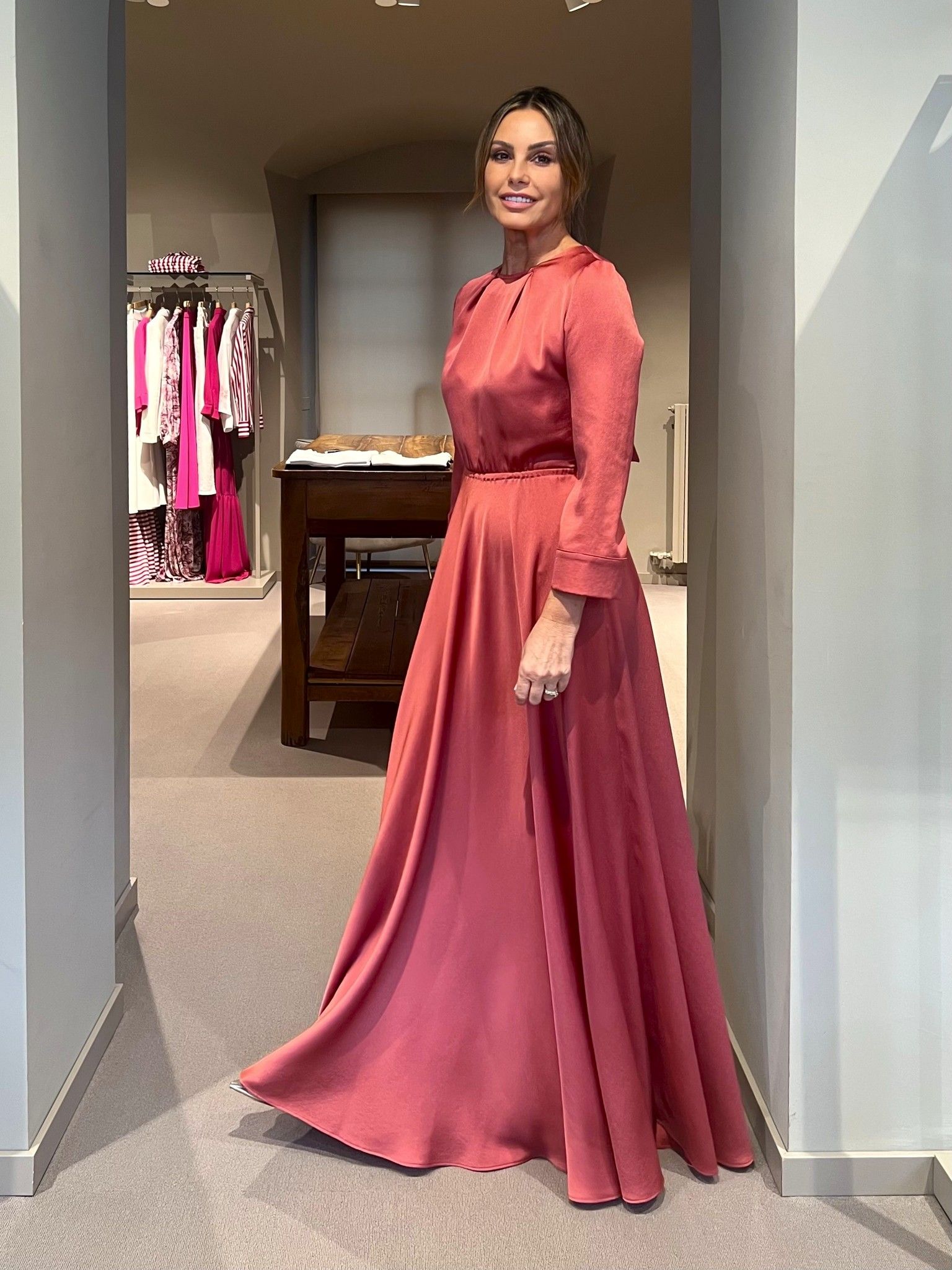 Abito Melissa Rame Seta NG71