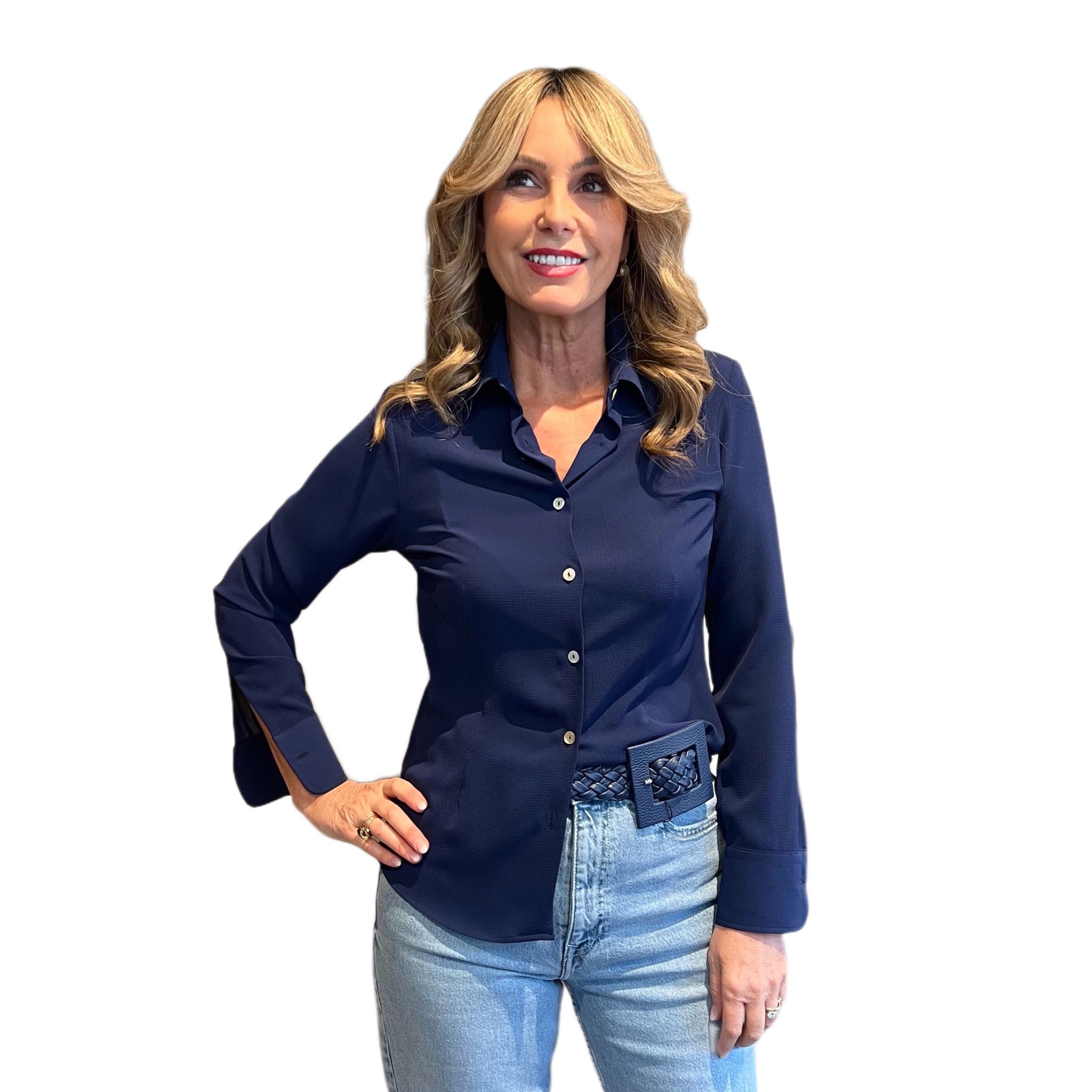 Camicia Barbara Blu NG71