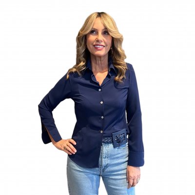 Camicia Barbara Blu NG71