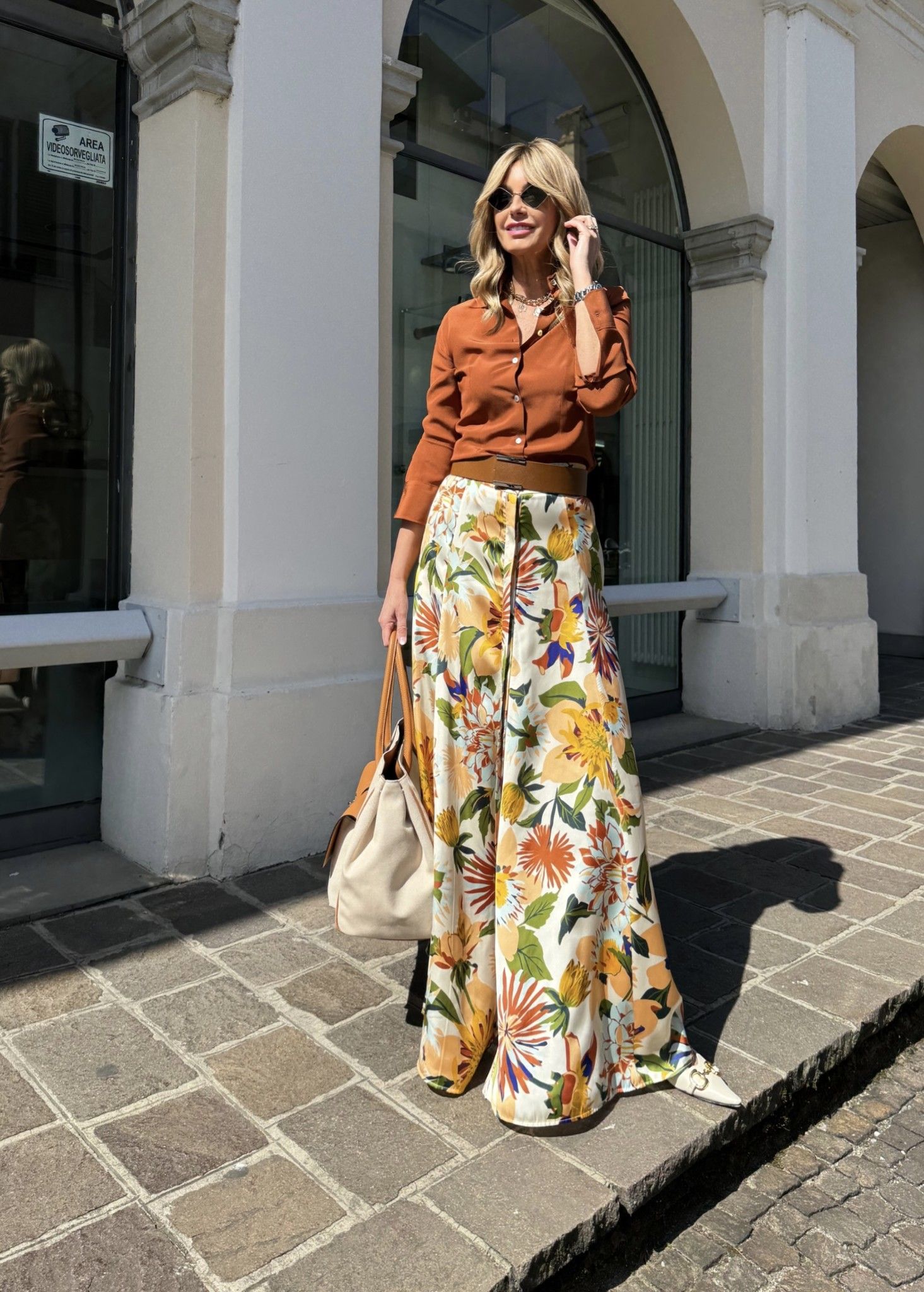 Camicia Barbara Bruciato Seta NG71