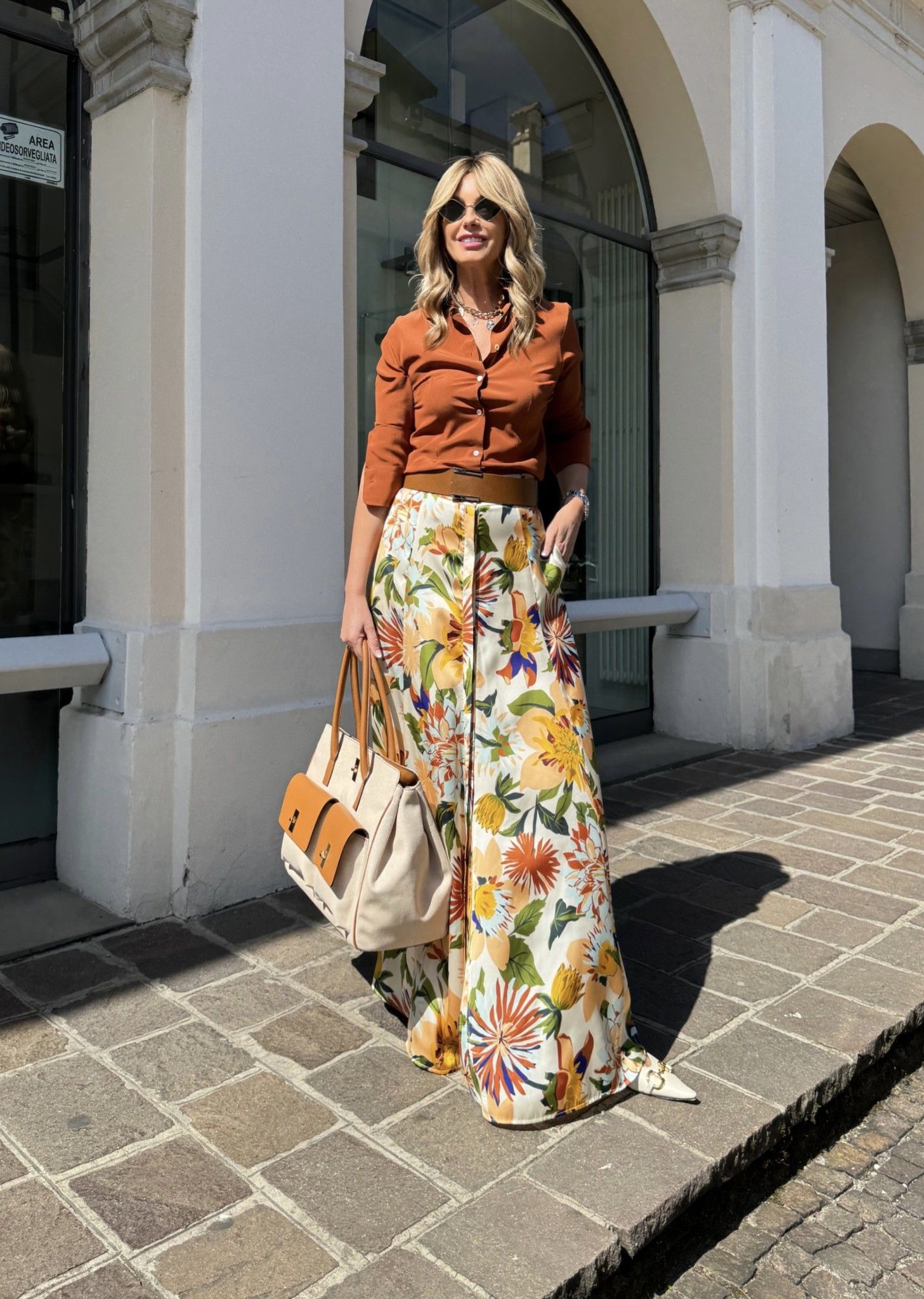 Camicia Barbara Bruciato Seta NG71