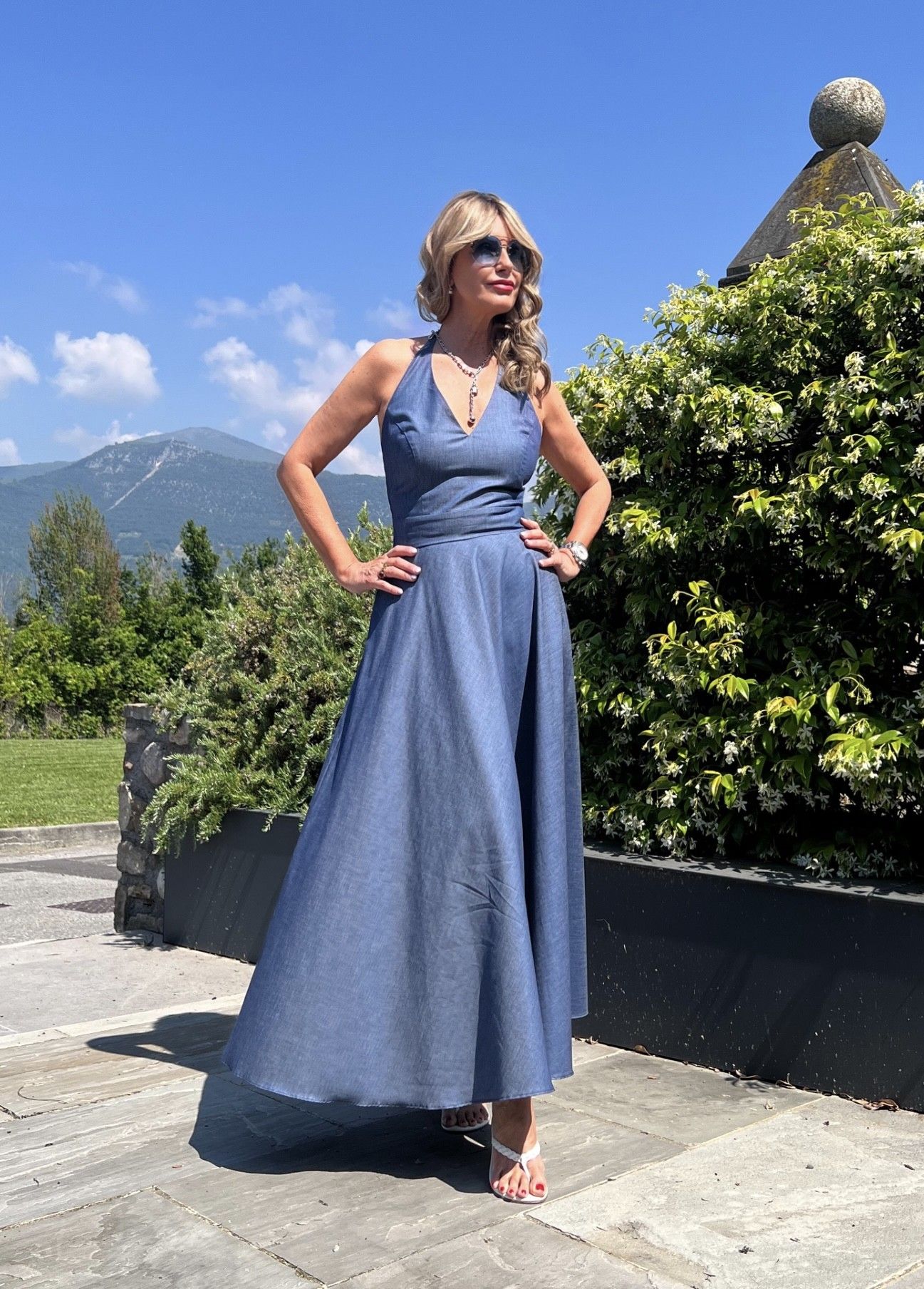 Abito Irina Chambray di Jeans NG71