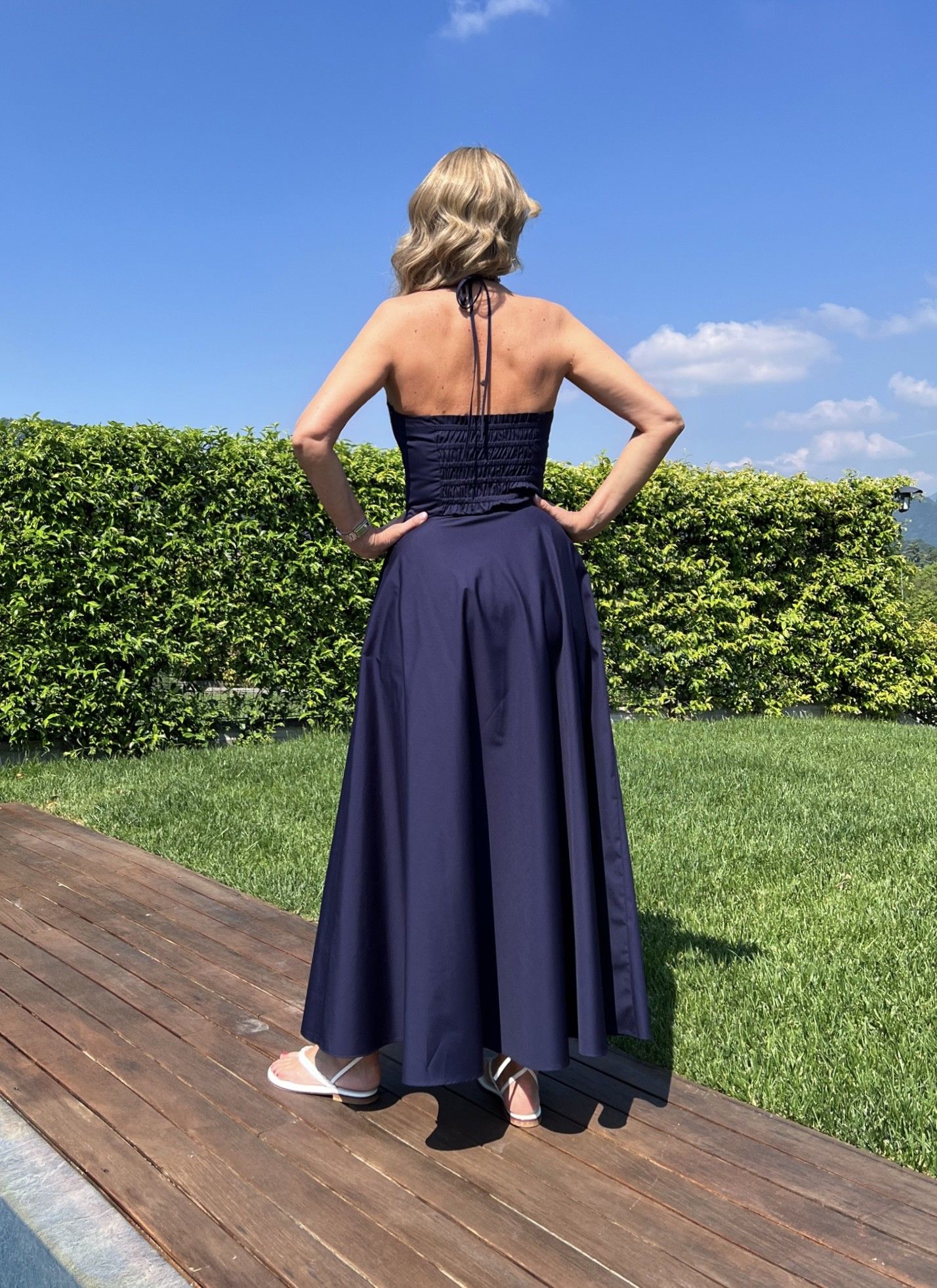 Abito Irina Blu NG71