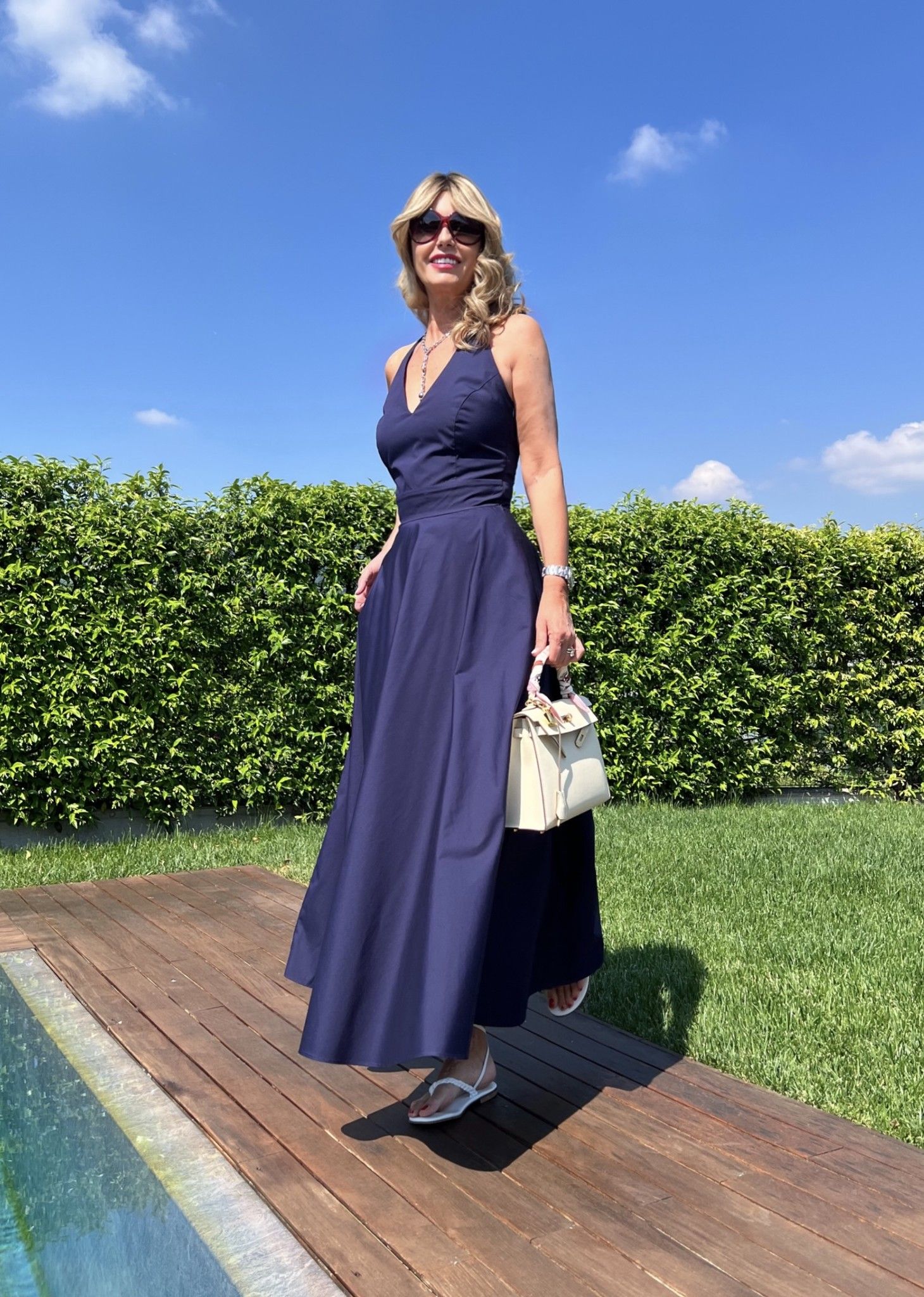 Abito Irina Blu NG71