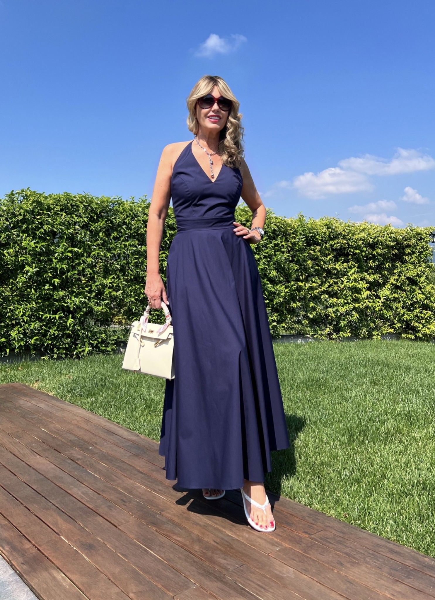 Abito Irina Blu NG71
