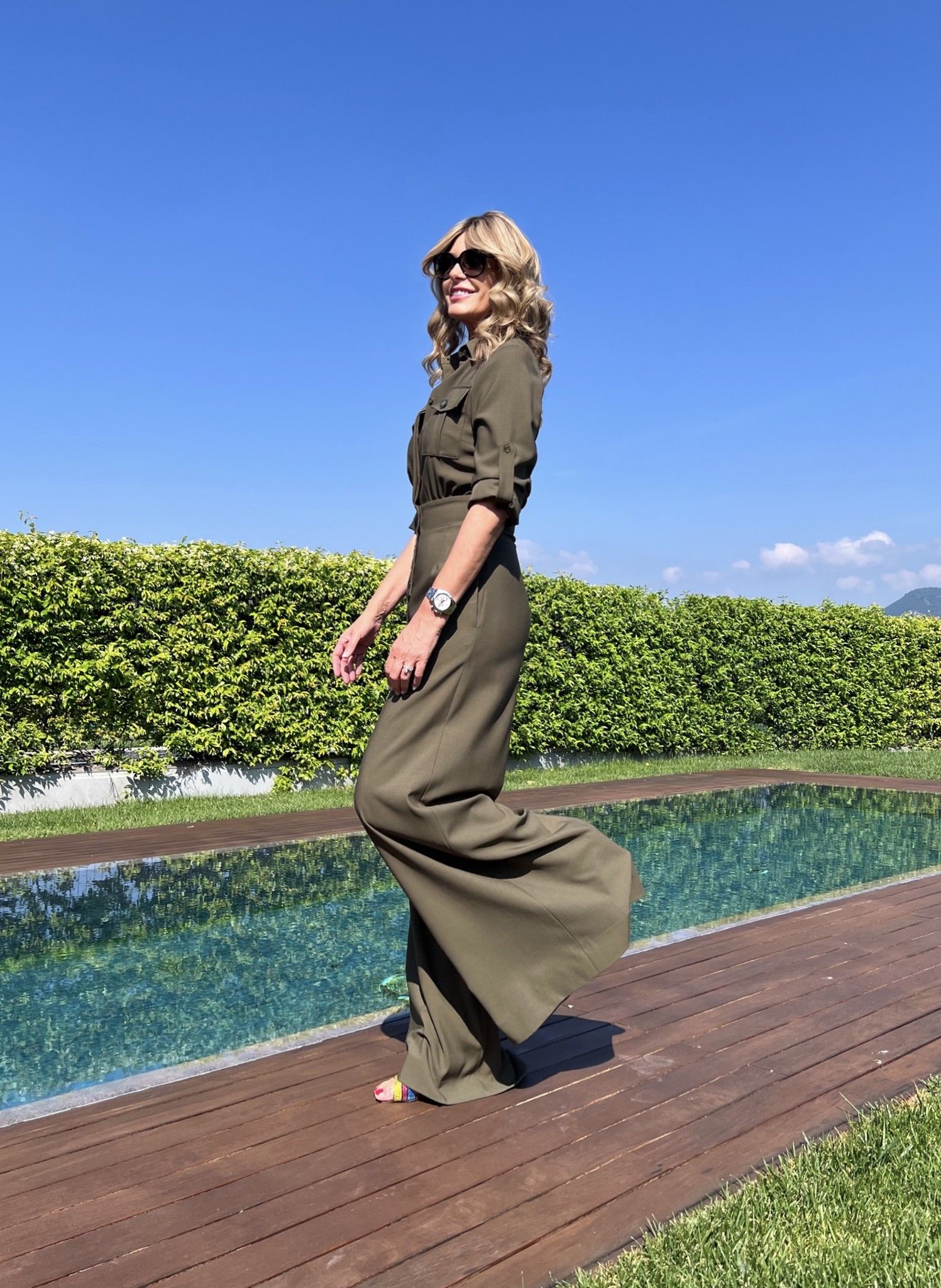 Jumpsuit Nancy Verde Militare NG71