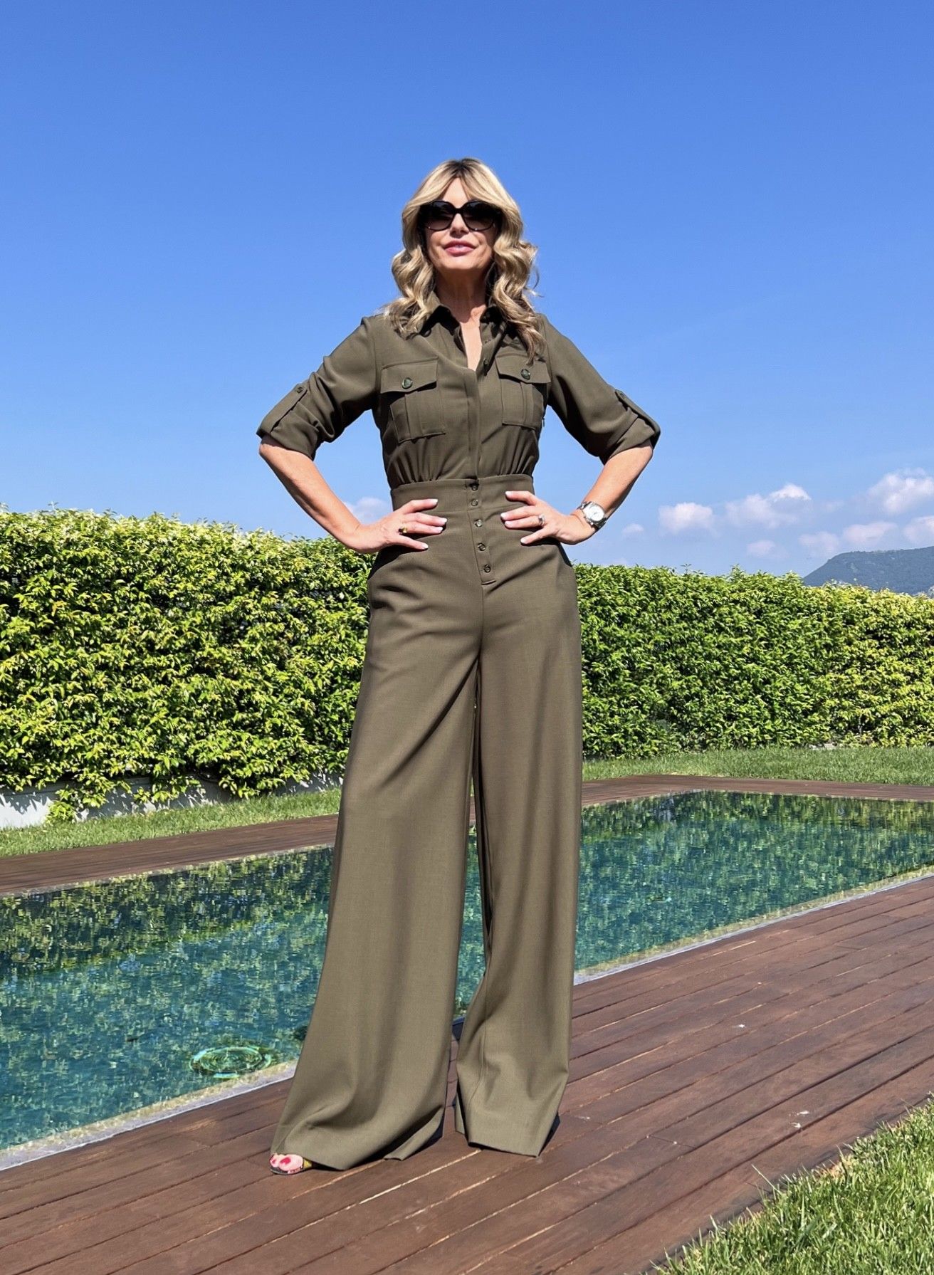 Jumpsuit Nancy Verde Militare NG71