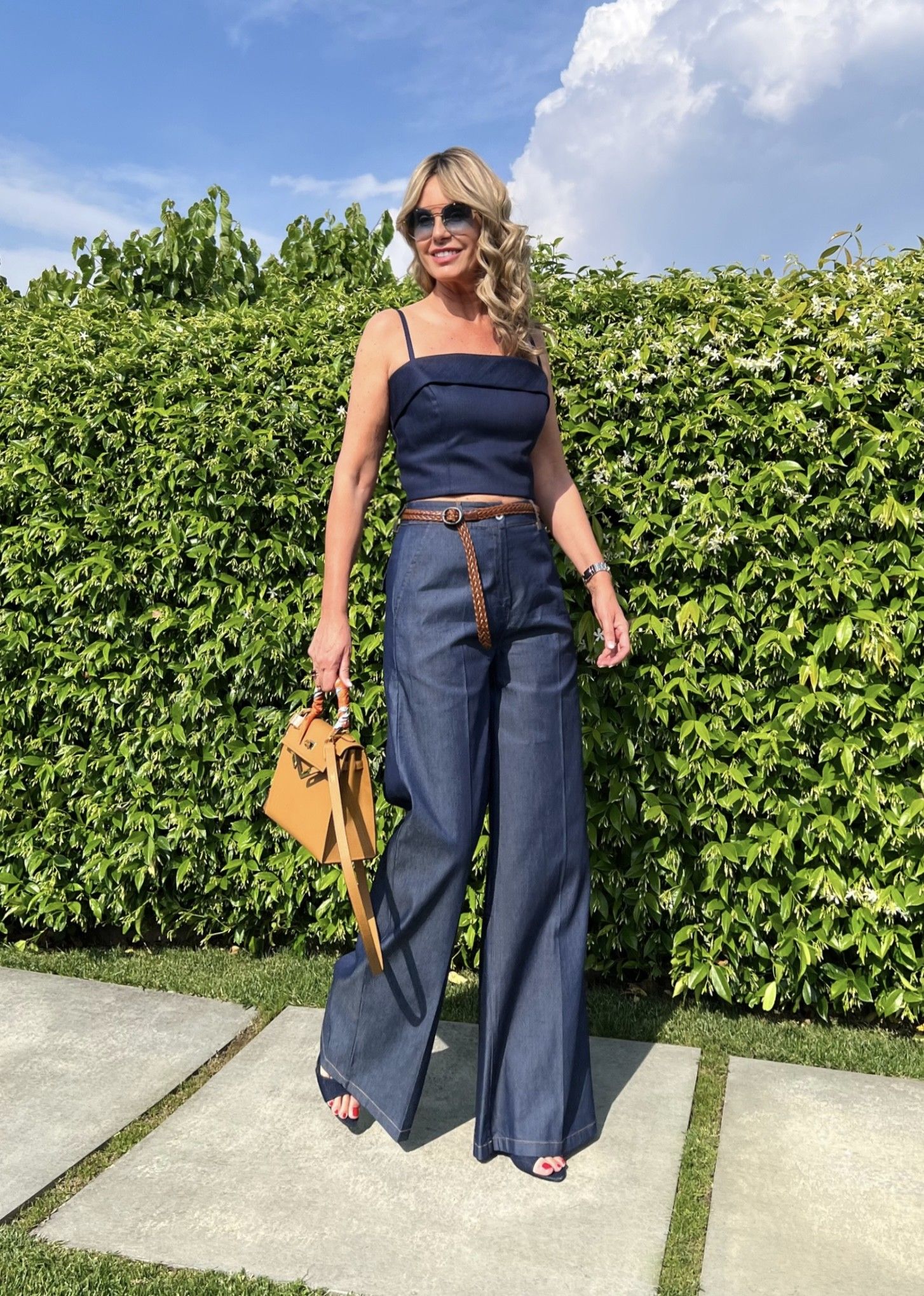 Jeans Palazzo Chambray NG71