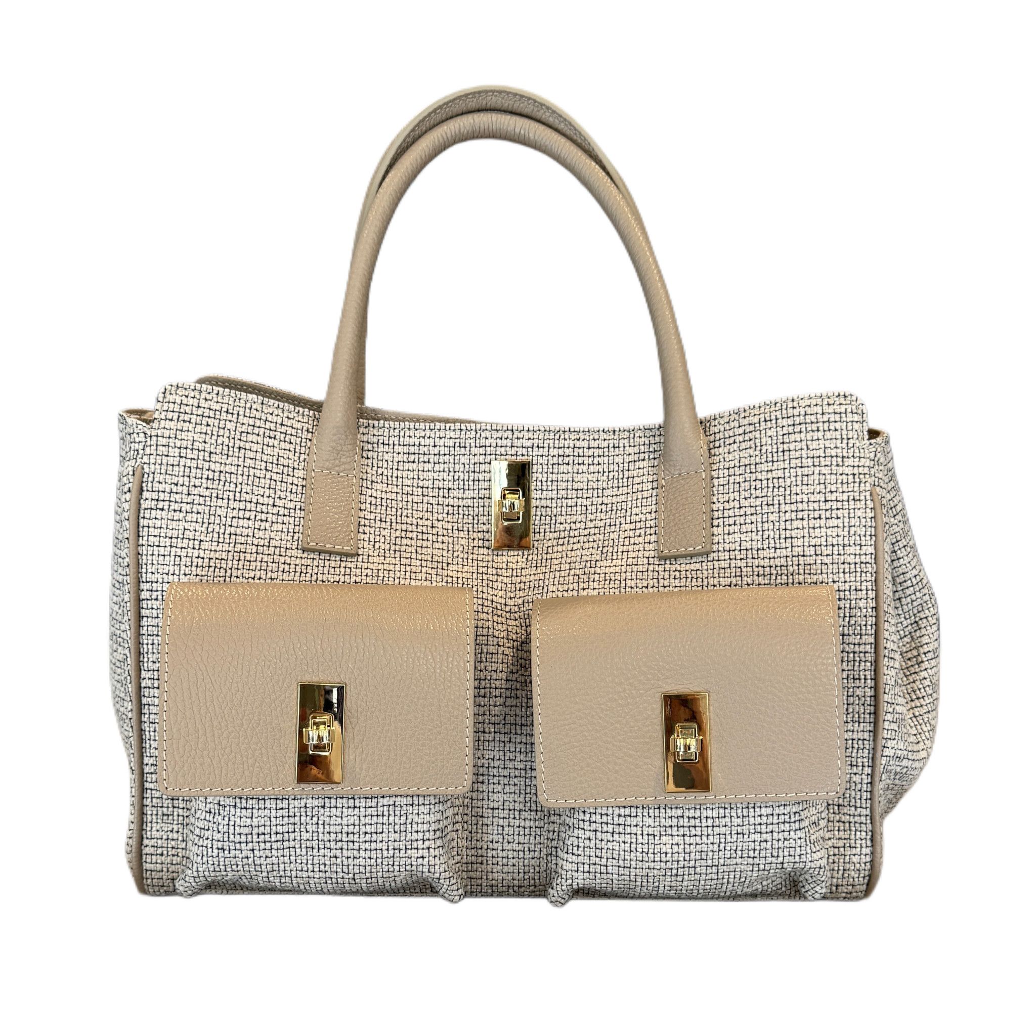 Borsa Soledad XS Wool Tortora AVENUE67