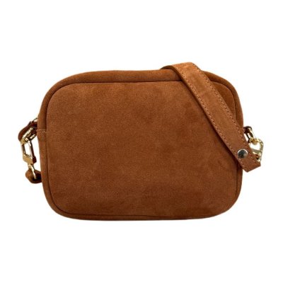 Borsa Bon Bon Suede Cuoio AVENUE67