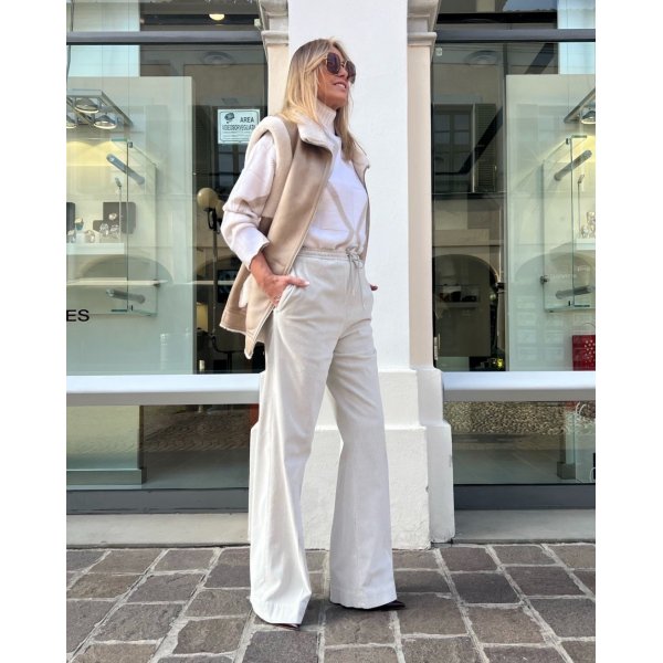 Pantaloni GiselleW Beige BRIGLIA