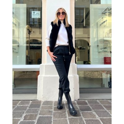 Pantalone WimbledonW Nero BRIGLIA