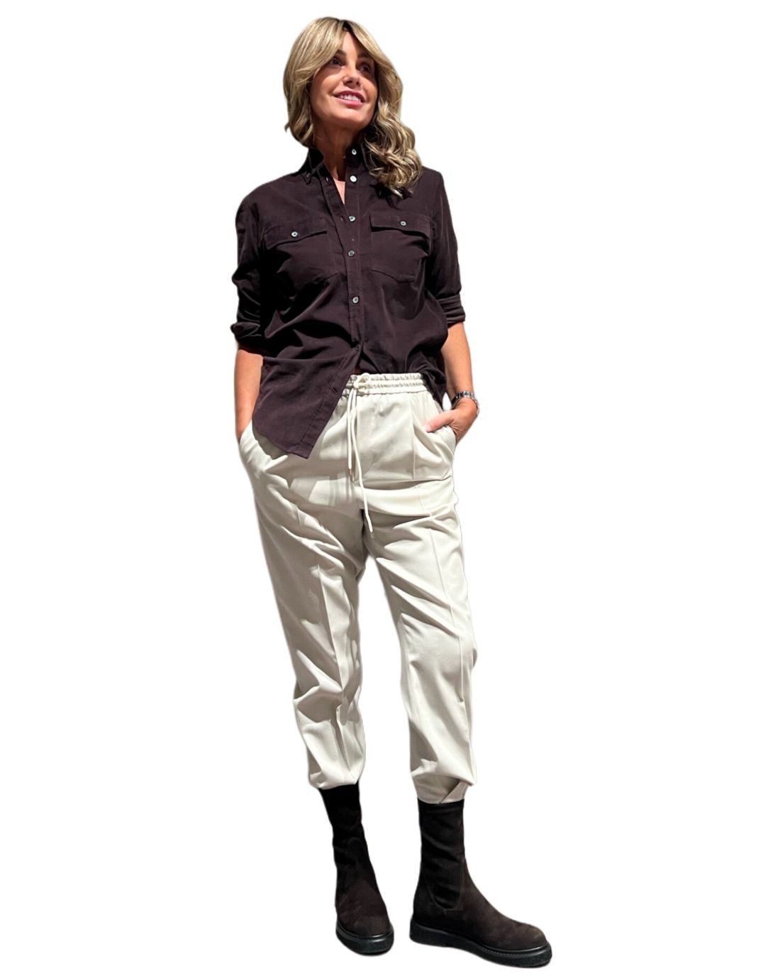 Pantalone WimbledonW Panna BRIGLIA