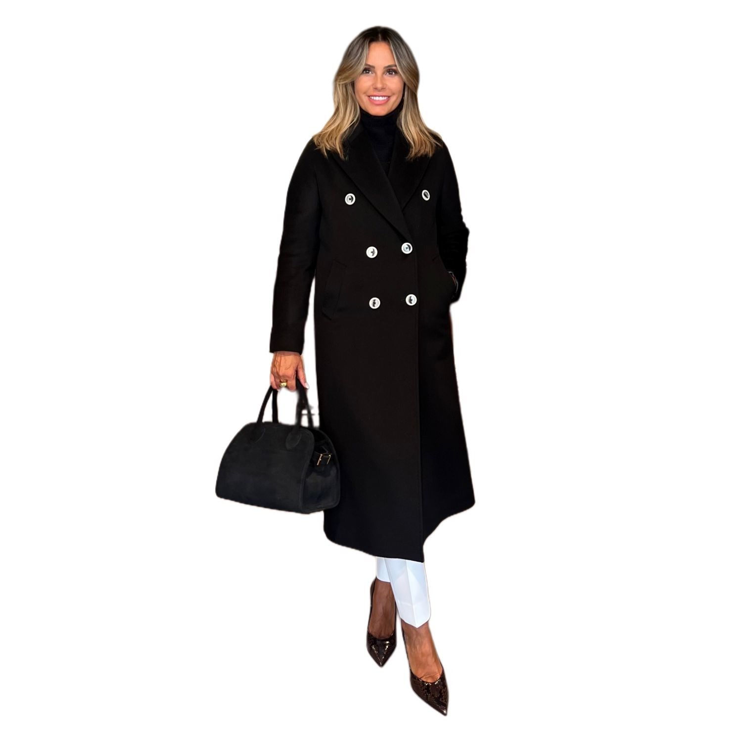 Cappotto Mirna Nero CHIARULLI