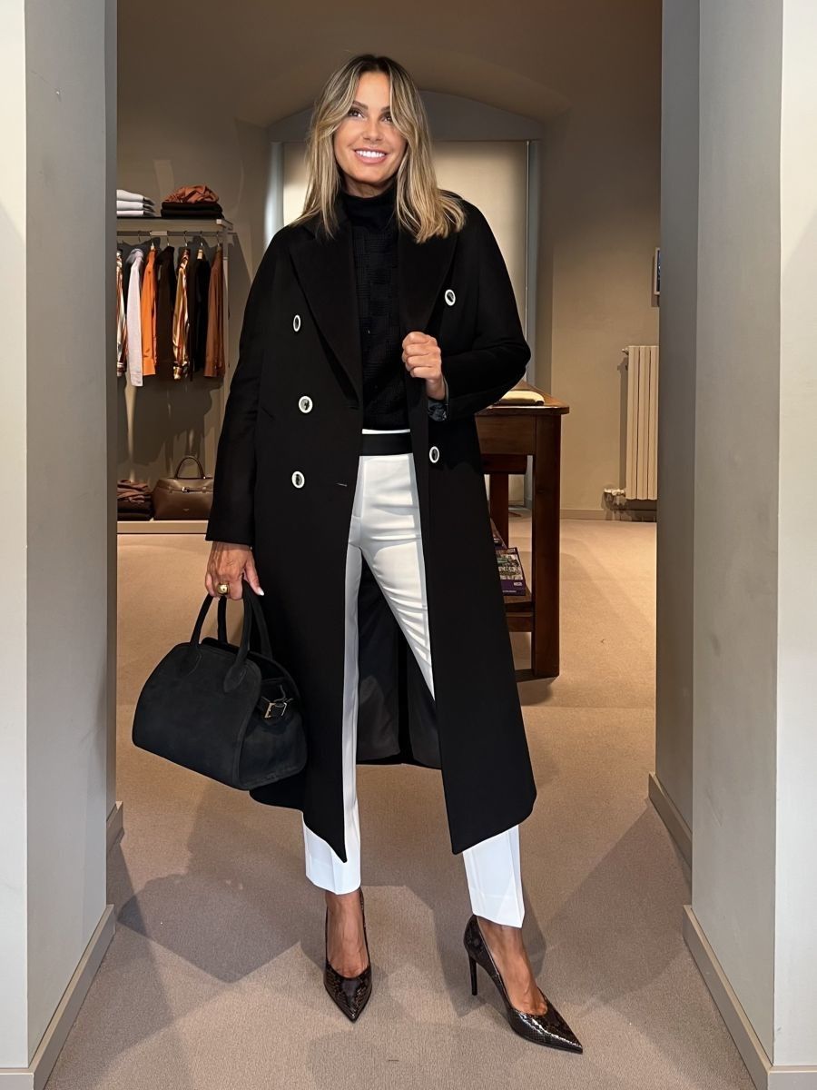 Cappotto Mirna Nero CHIARULLI