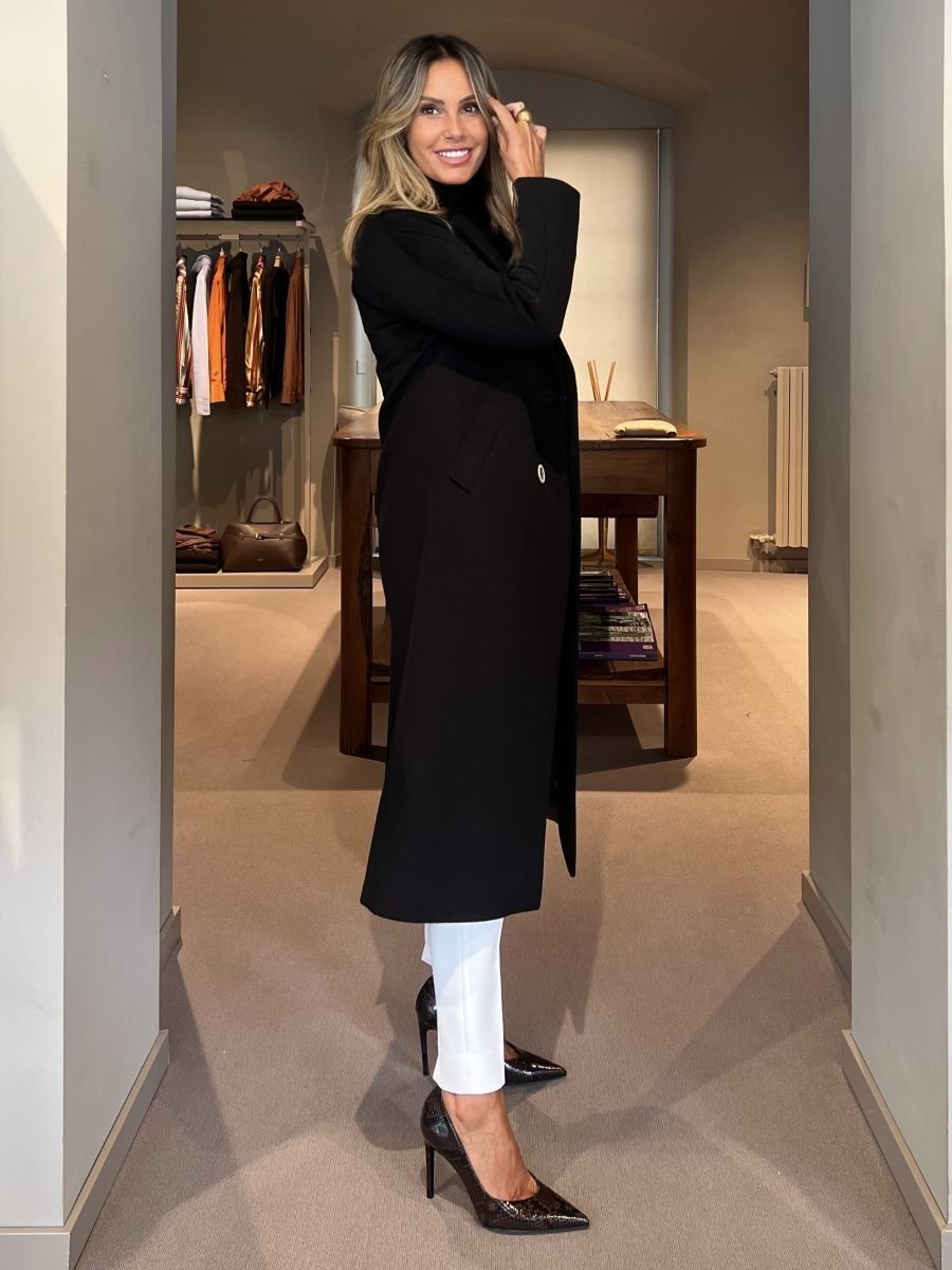 Cappotto Mirna Nero CHIARULLI