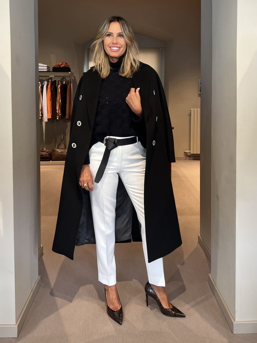 Cappotto Mirna Nero CHIARULLI