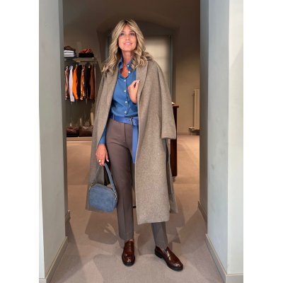 Cappotto Siri Tortora CHIARULLI