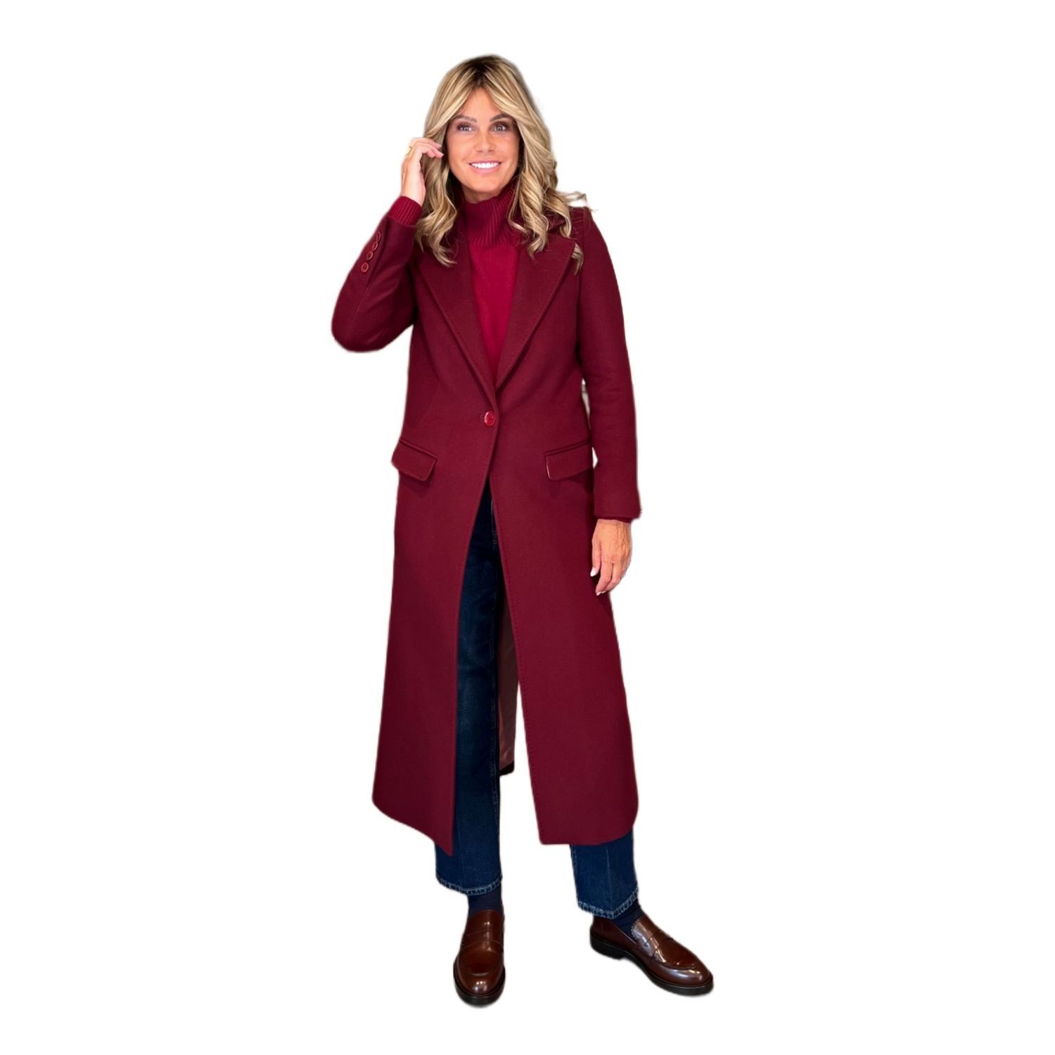Cappotto Eos Bordeaux CHIARULLI