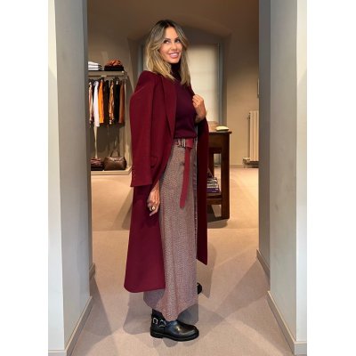 Cappotto Eos Bordeaux CHIARULLI